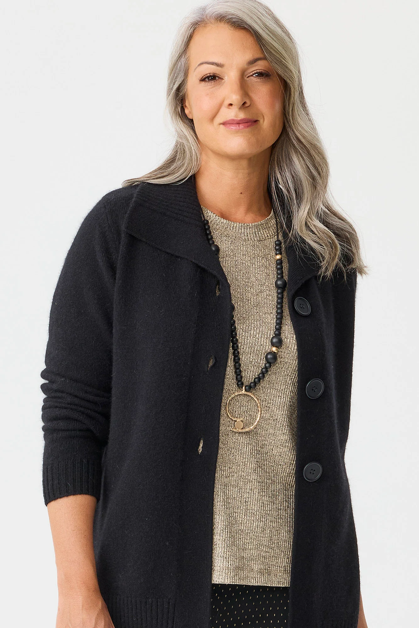 Everdeen Button Cardigan - Image 3