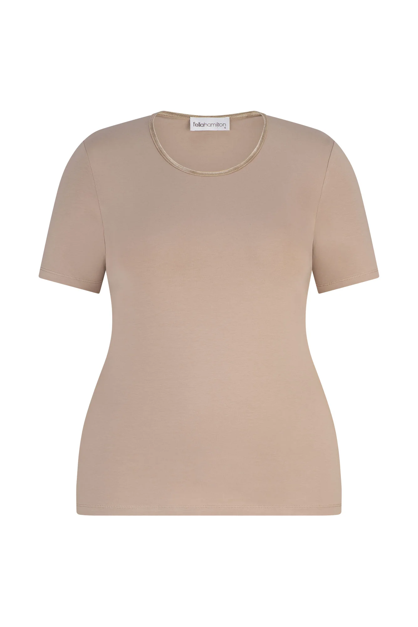Everyday Ribbon Trim Short Sleeve Tee - Image 6