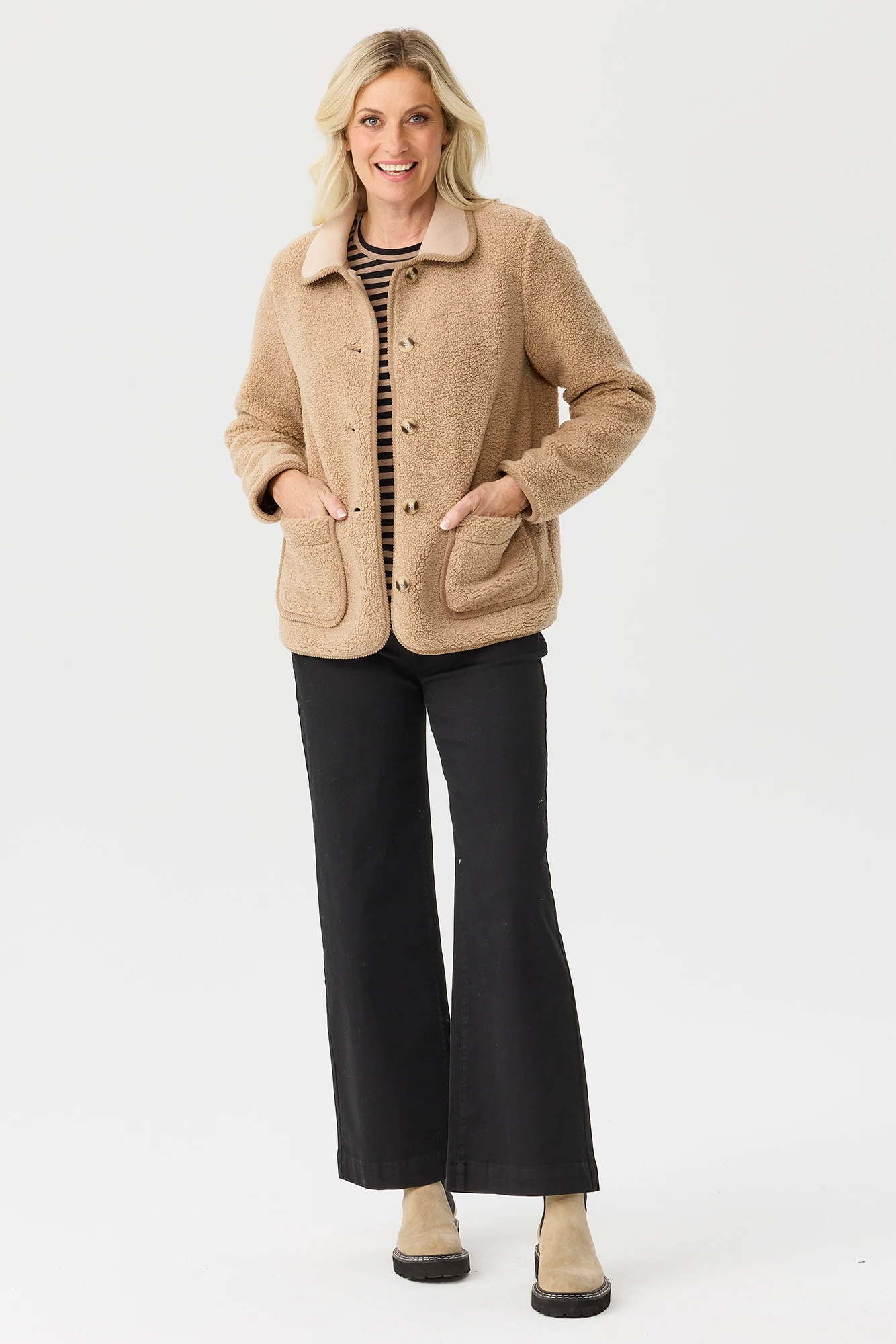 Explore Fleece Button Up Jacket - Image 6