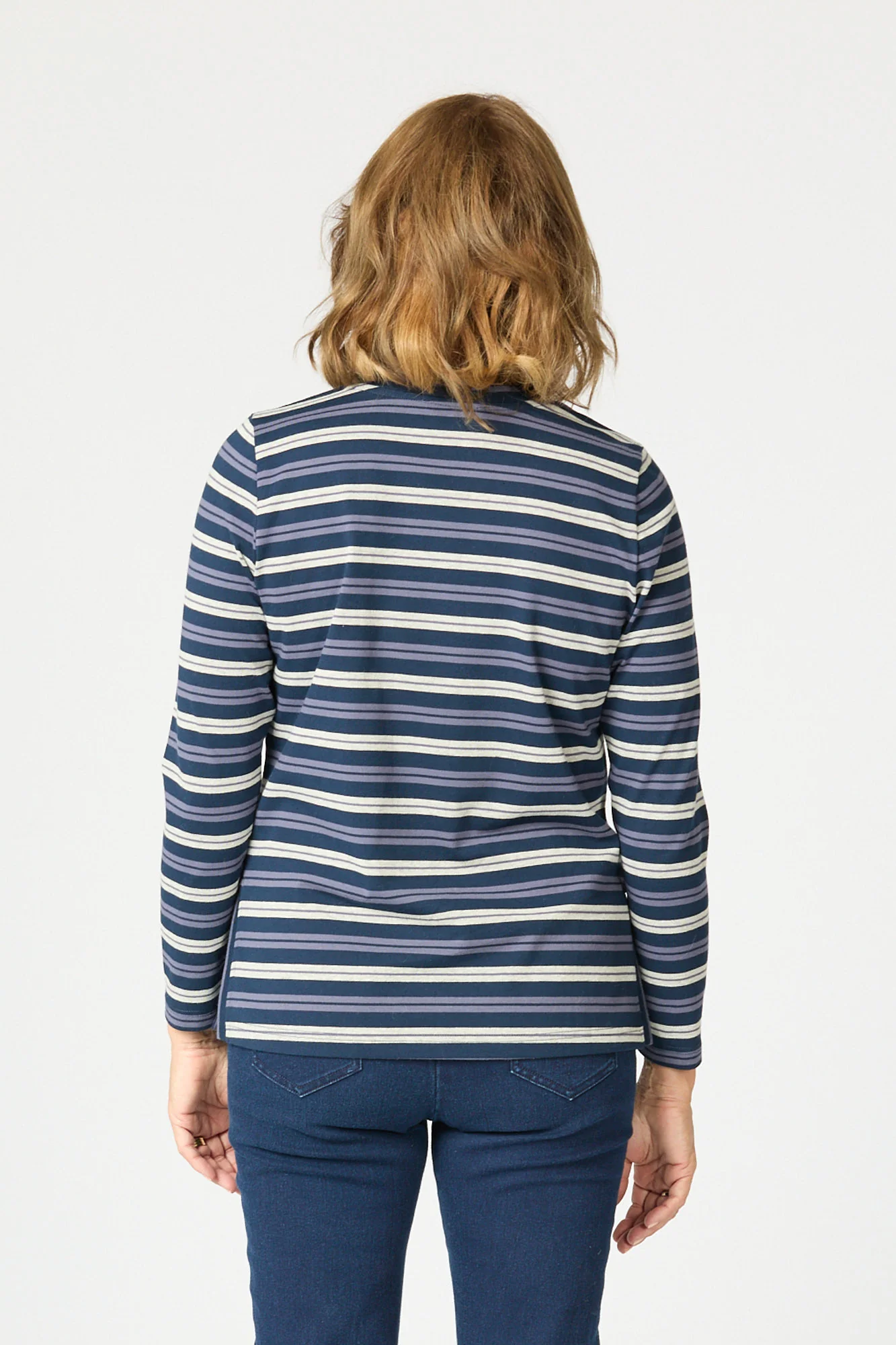 Expo Stripe Long Sleeve Top - Image 4
