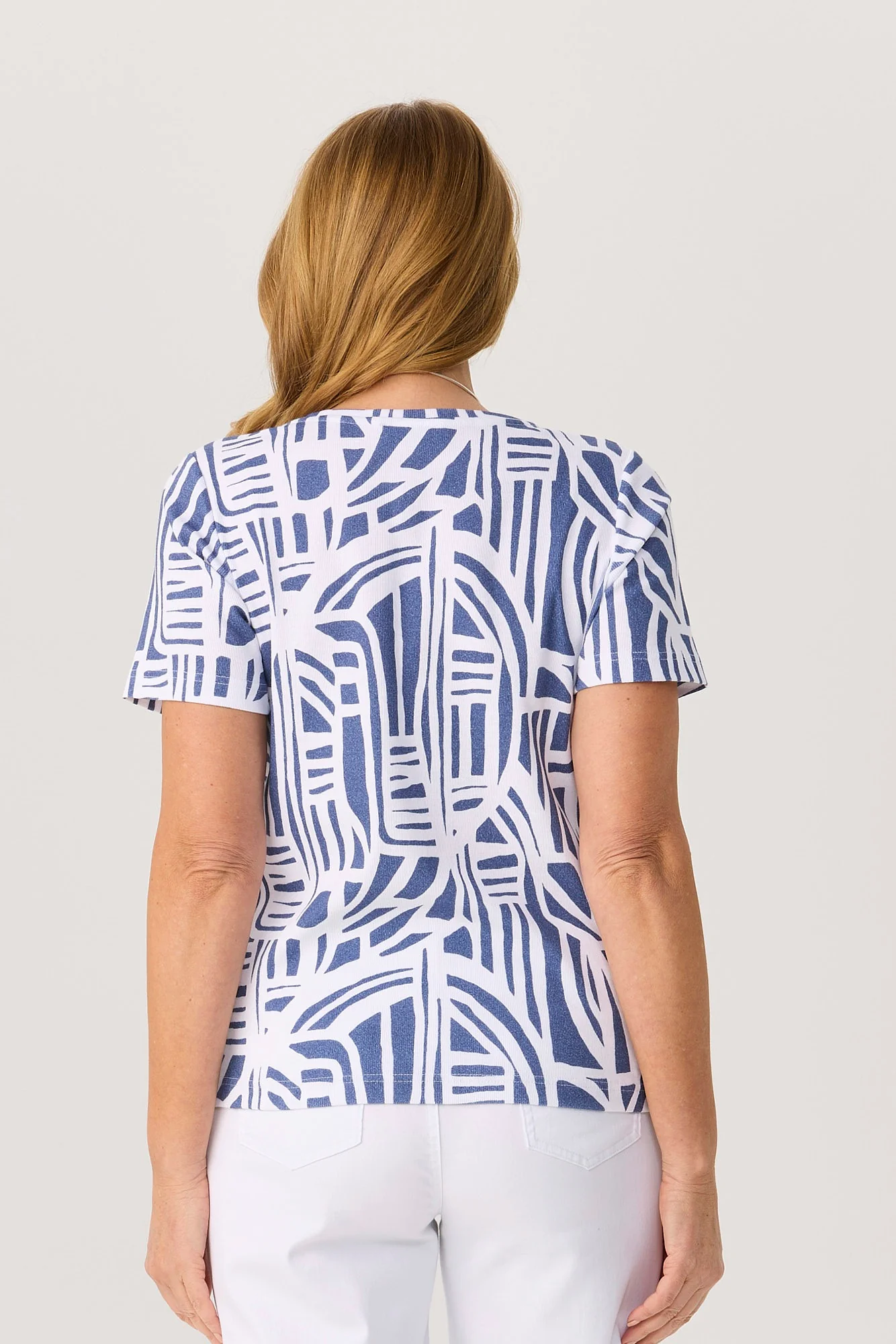 Express Short Sleeve Rib Tee - Image 5
