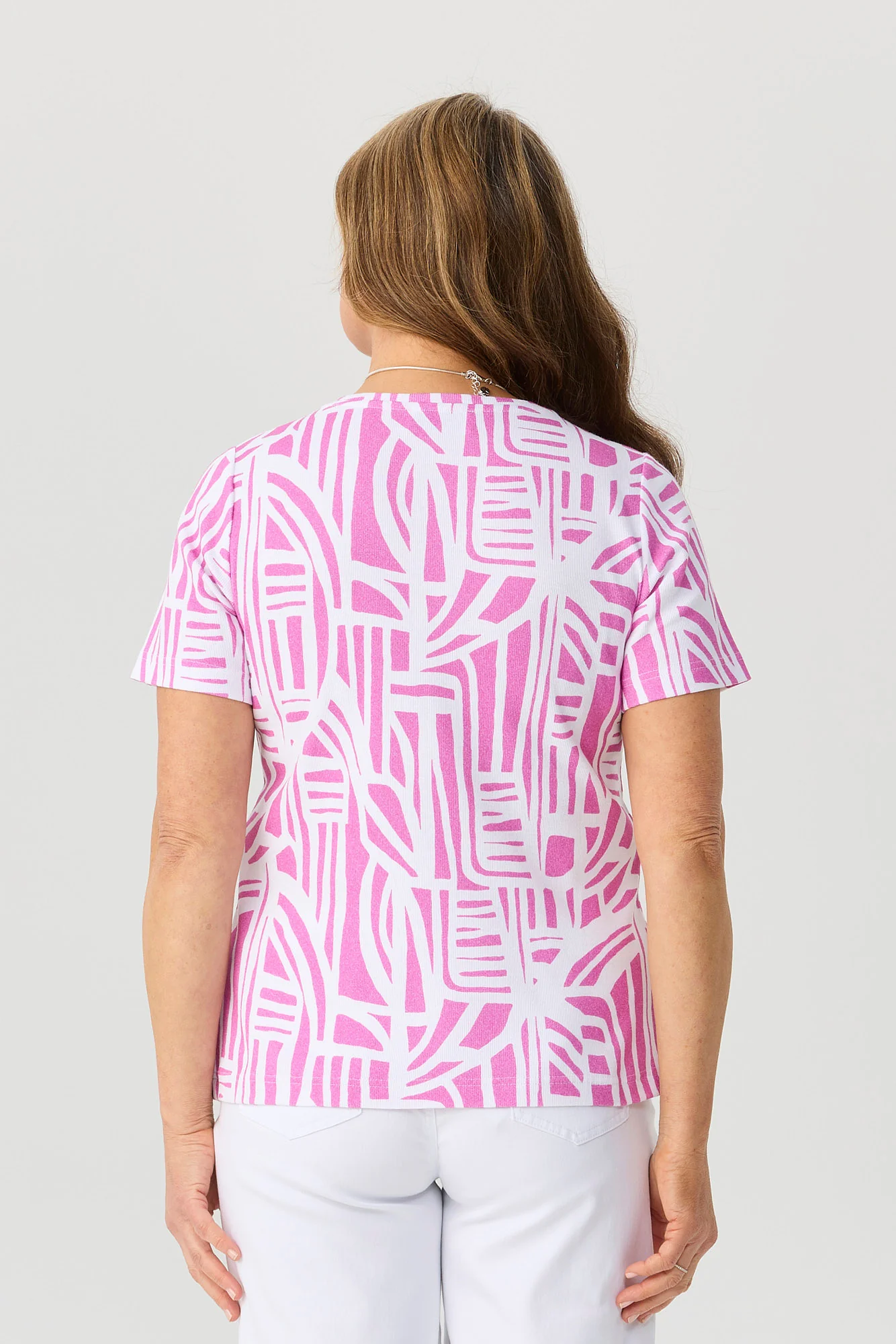 Express Short Sleeve Rib Tee - Image 5