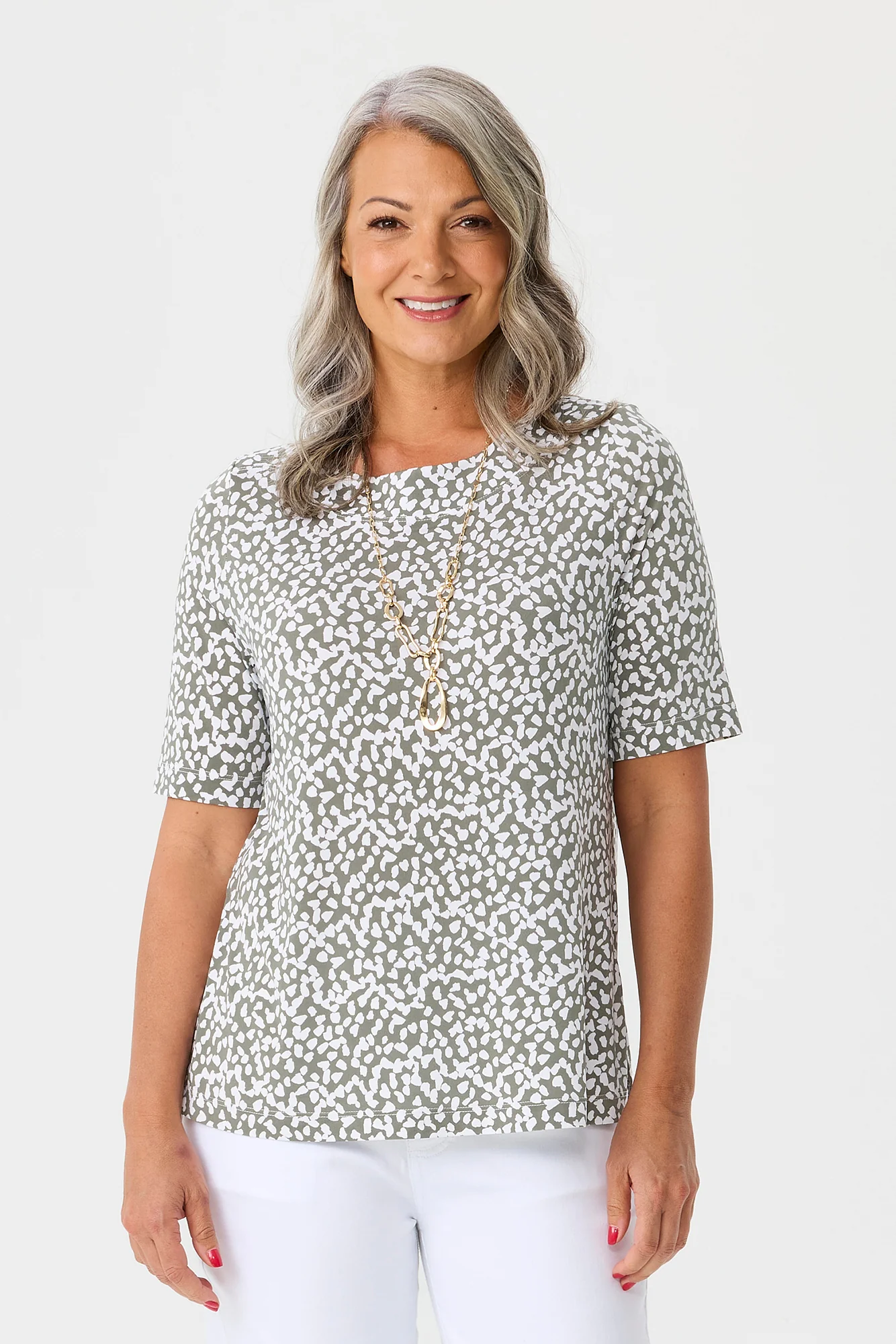 Forte Elbow Sleeve Boat Nk Tee