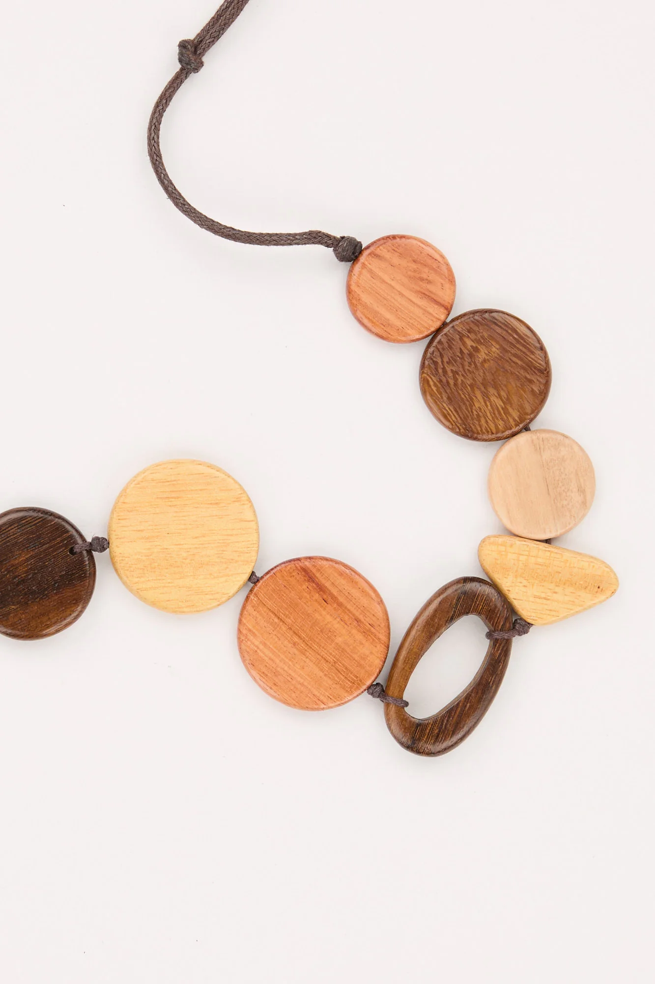 Gabin Wooden Necklace - Image 3