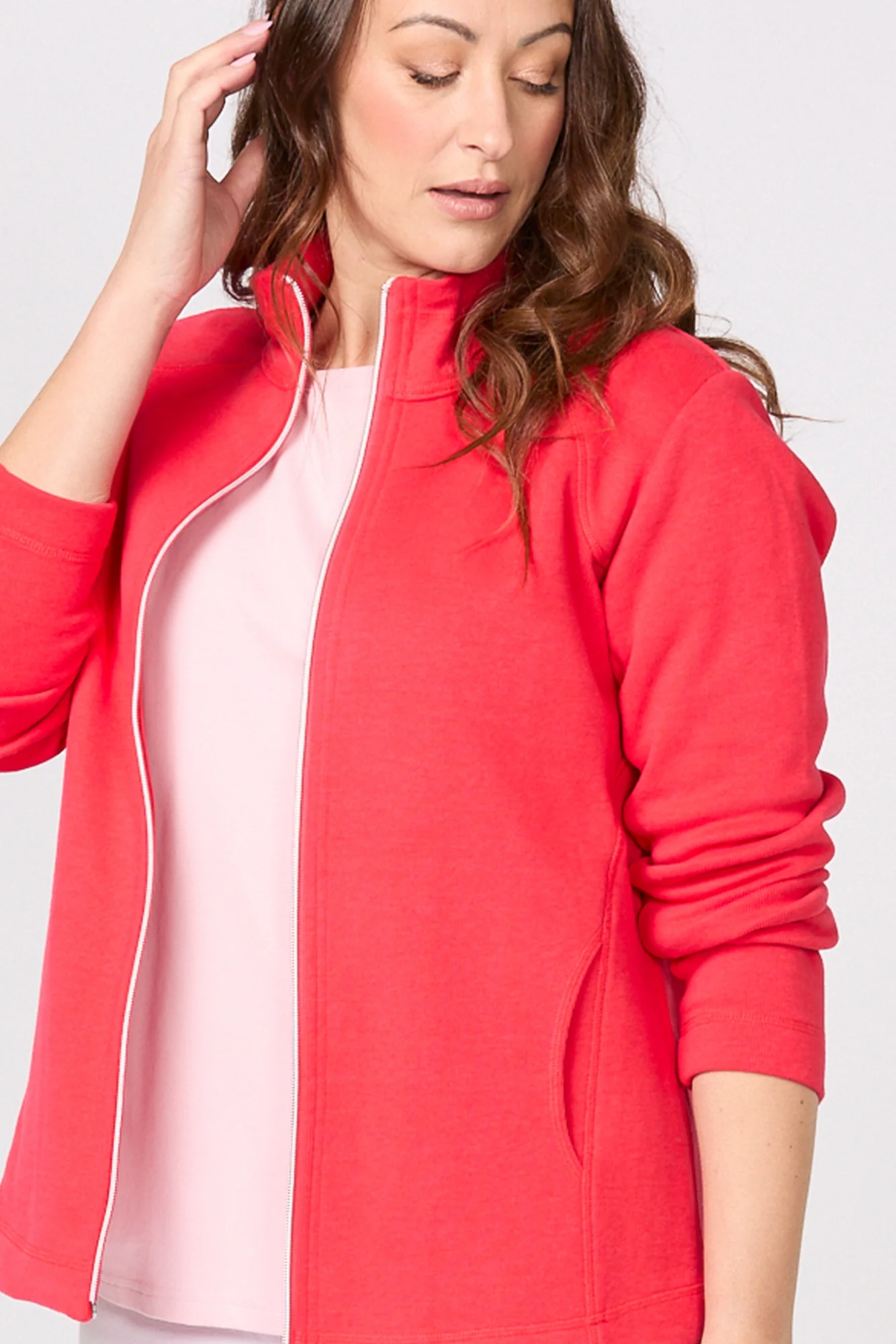 Haven French Rib Zip Up Jacket - Image 5