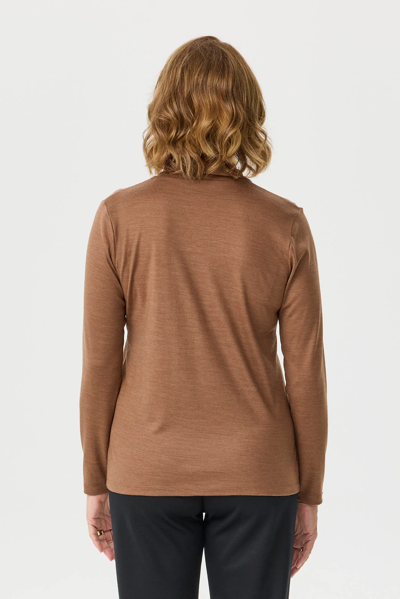 Hedrena Cowl Neck Long Sleeve Top - Image 5
