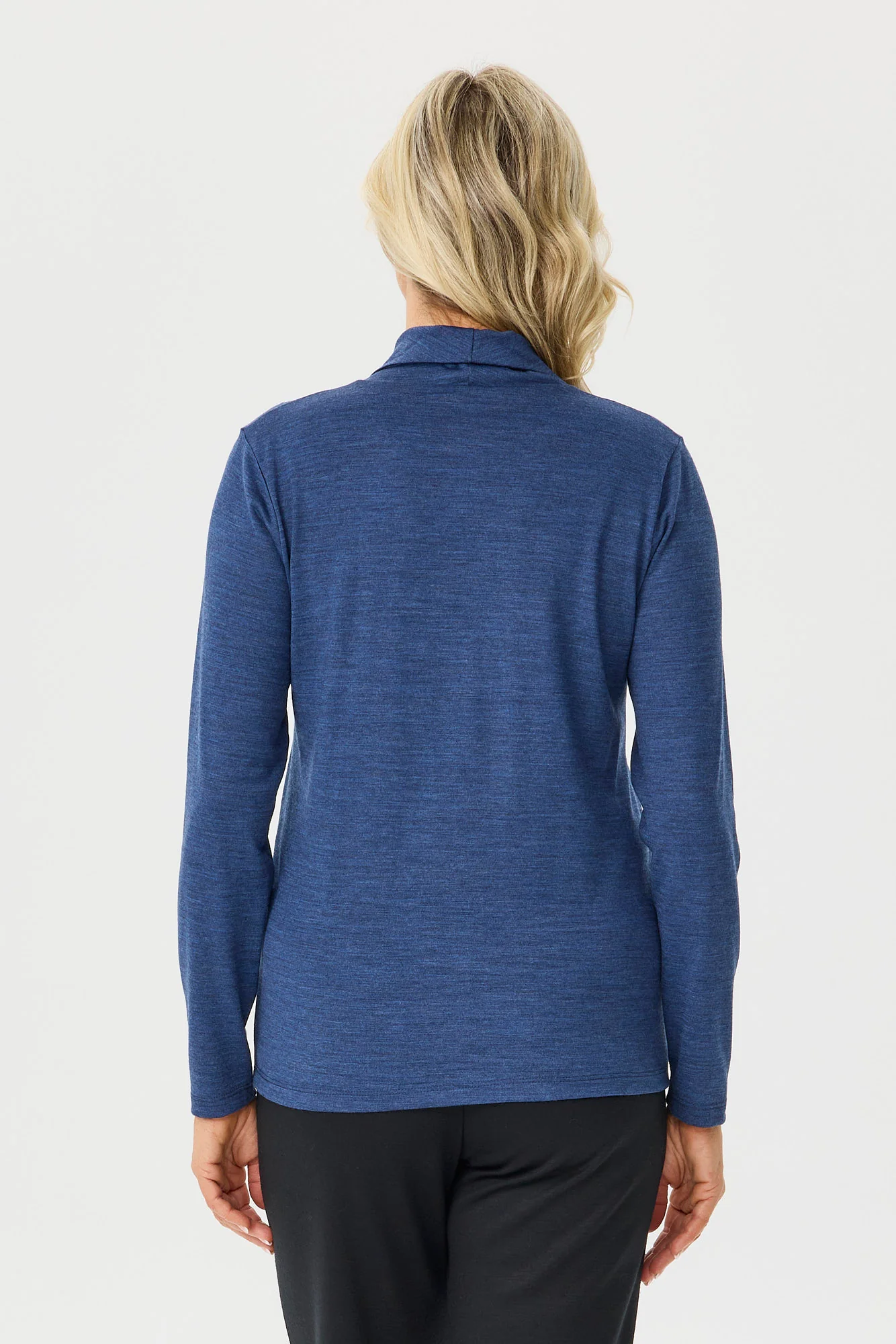 Hedrena Cowl Neck Long Sleeve Top - Image 5