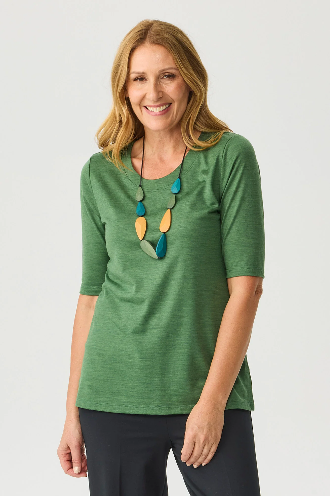 Hedrena Elbow Sleeve Tee