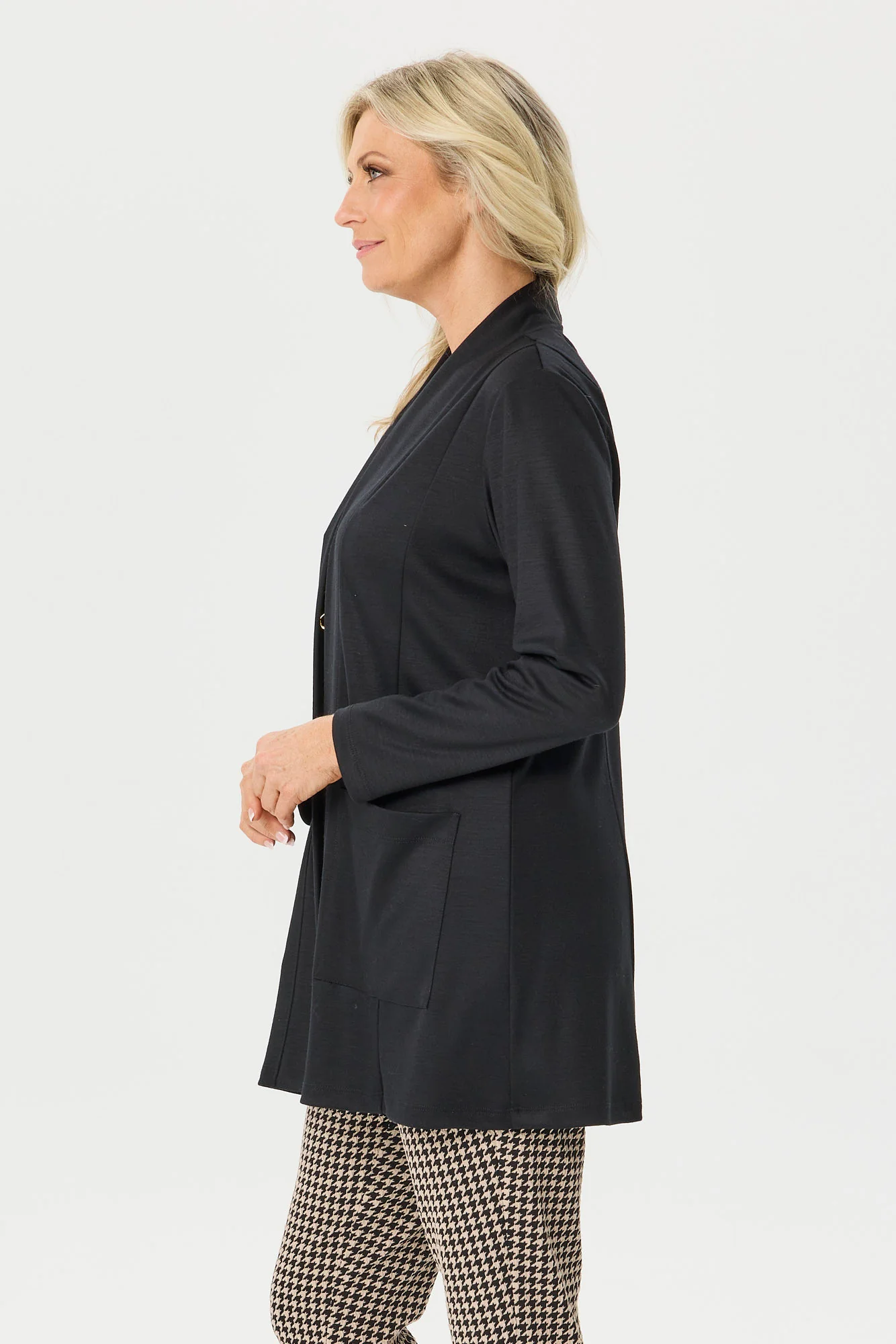 Hedrena Interlock Pocket Cardigan - Image 4
