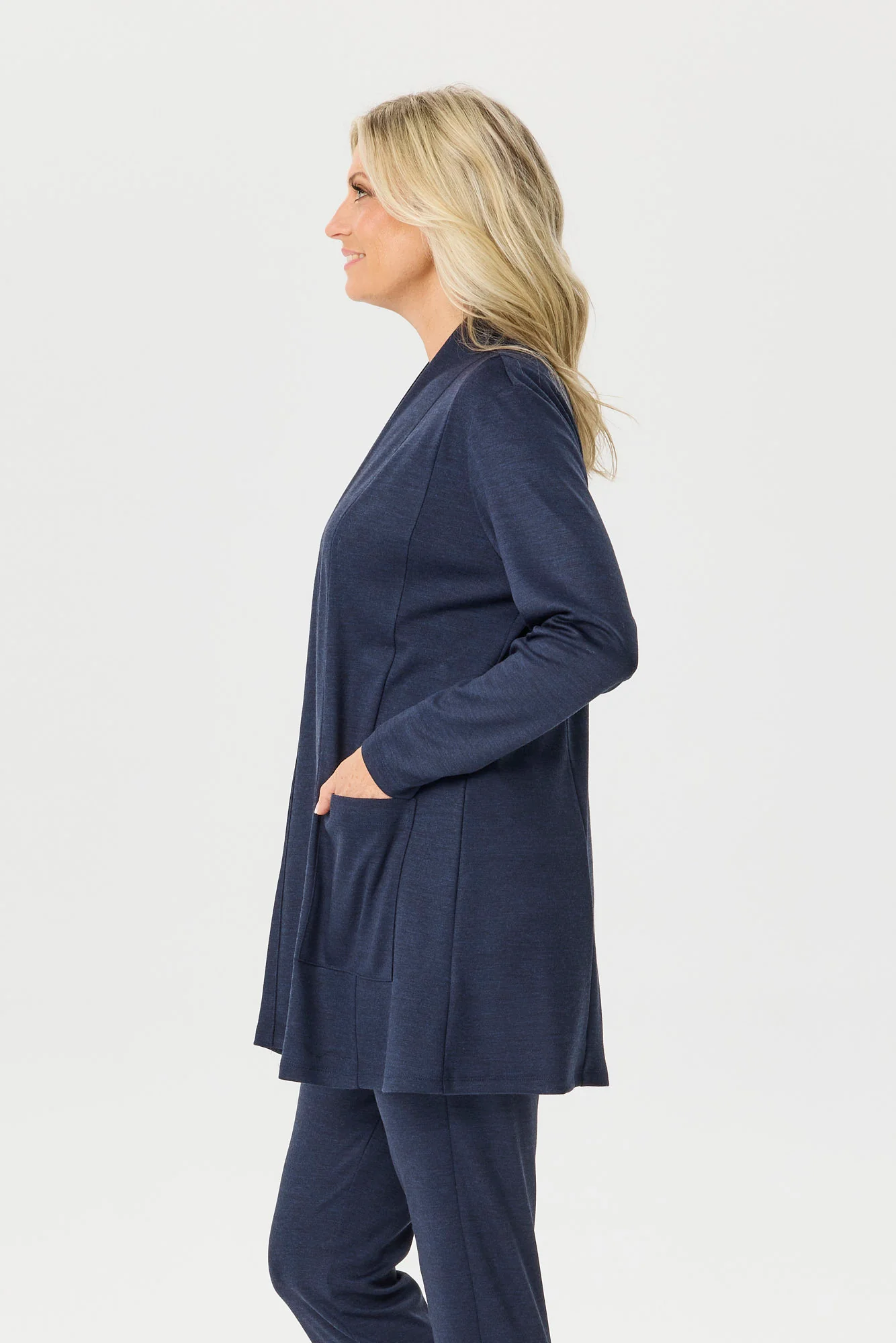 Hedrena Interlock Pocket Cardigan - Image 4