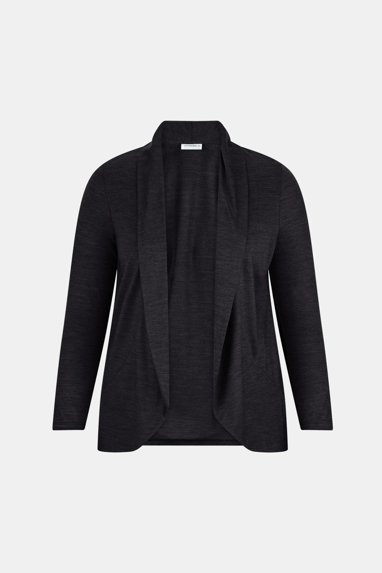 Hedrena Jersey Curved Hem Cardigan - Image 7