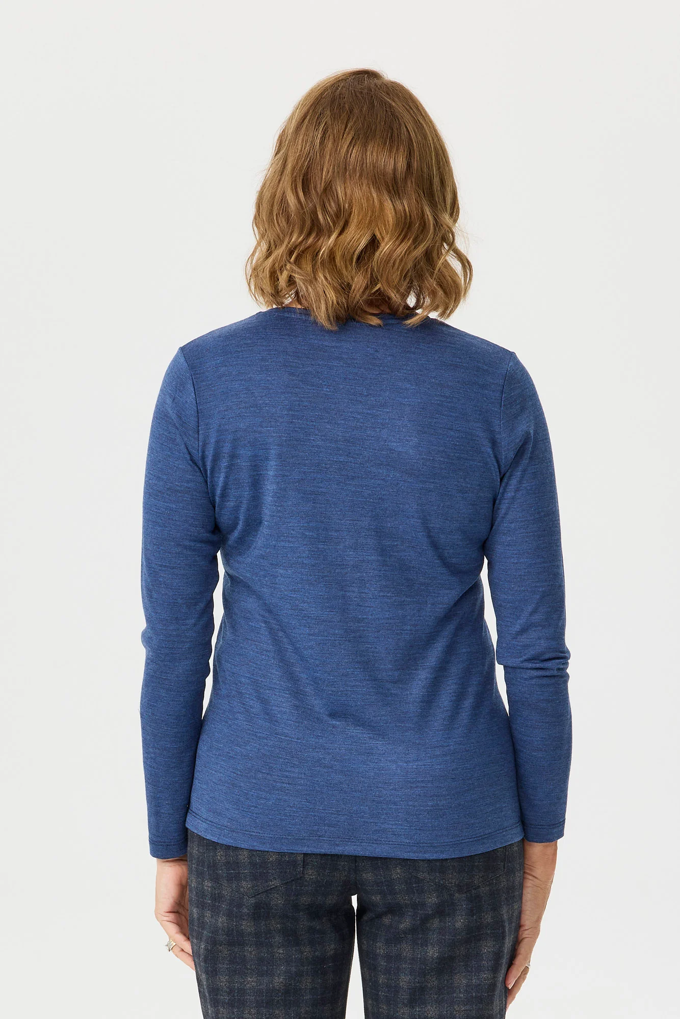 Hedrena V Neck Long Sleeve Top - Image 5