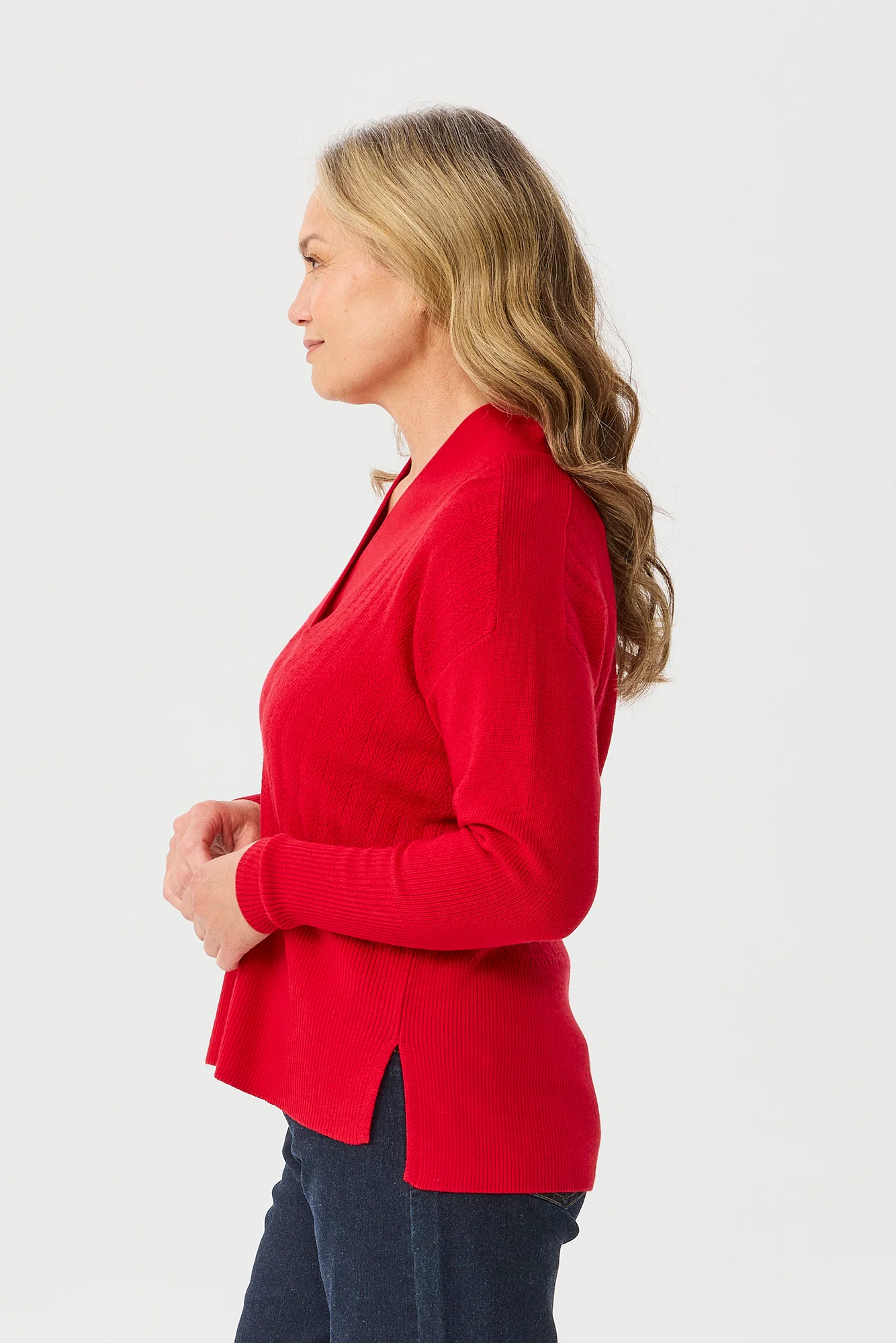 Herring V Neck Sweater - Image 4