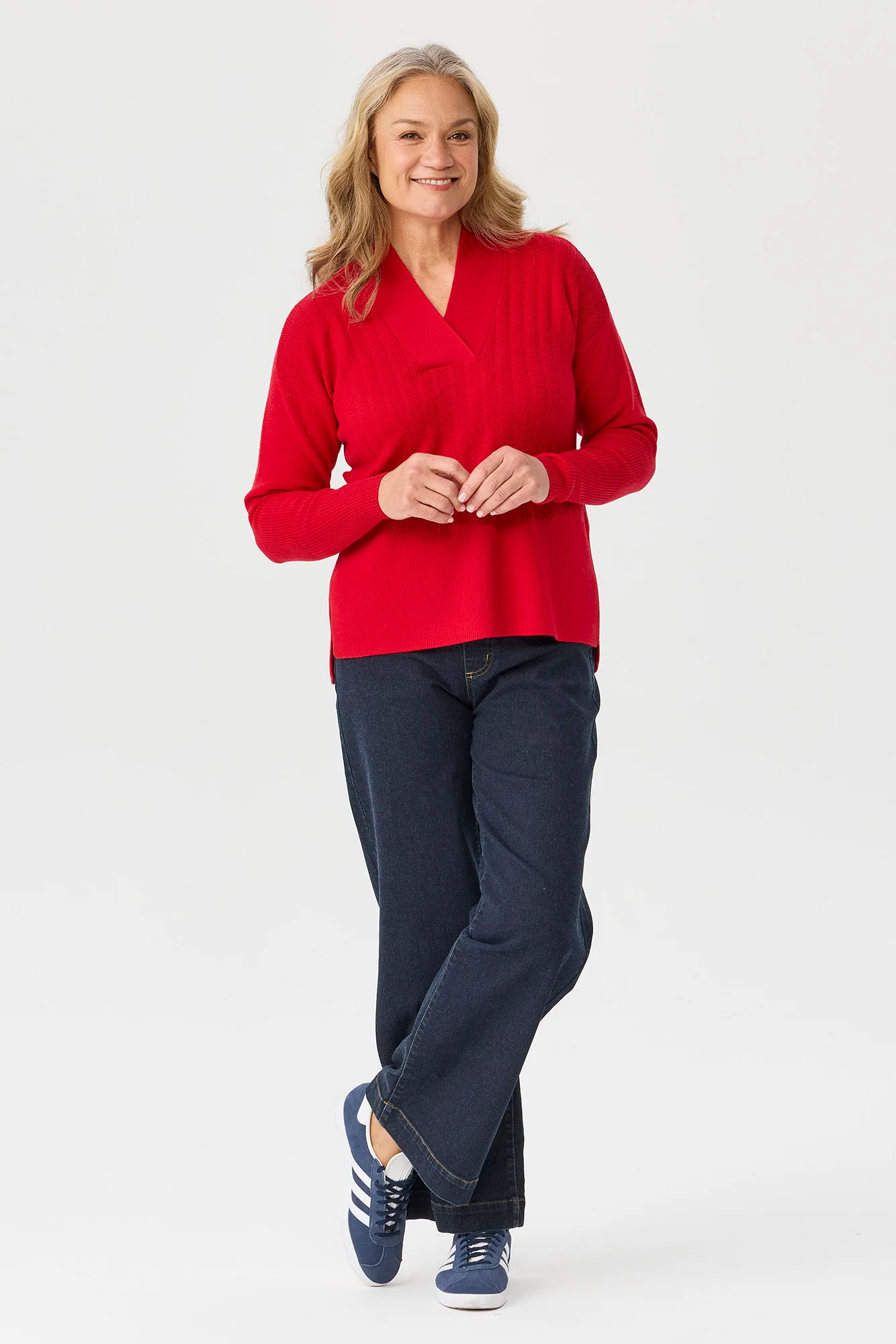 Herring V Neck Sweater - Image 6