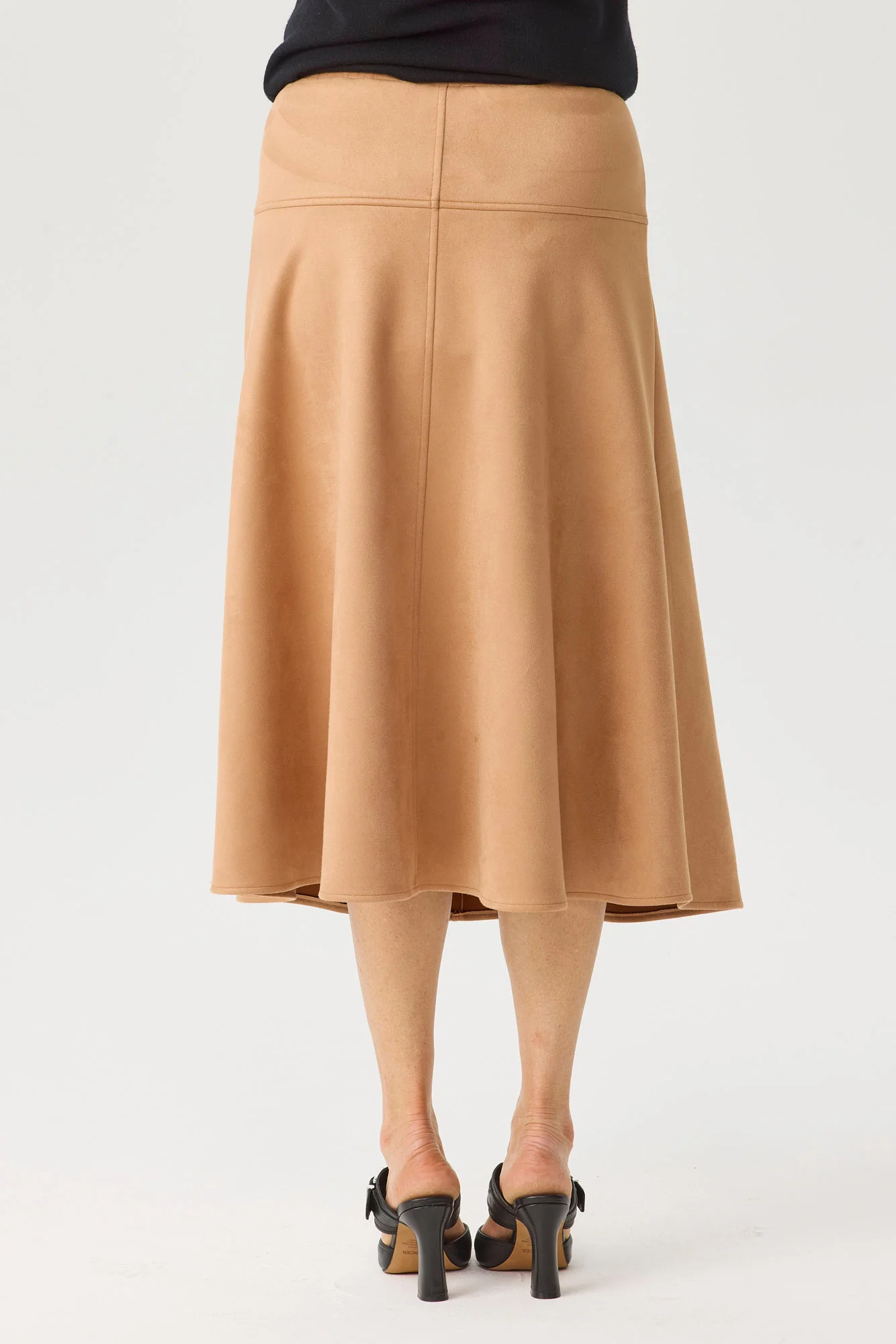 Horizon Faux Suede Skirt - Image 2