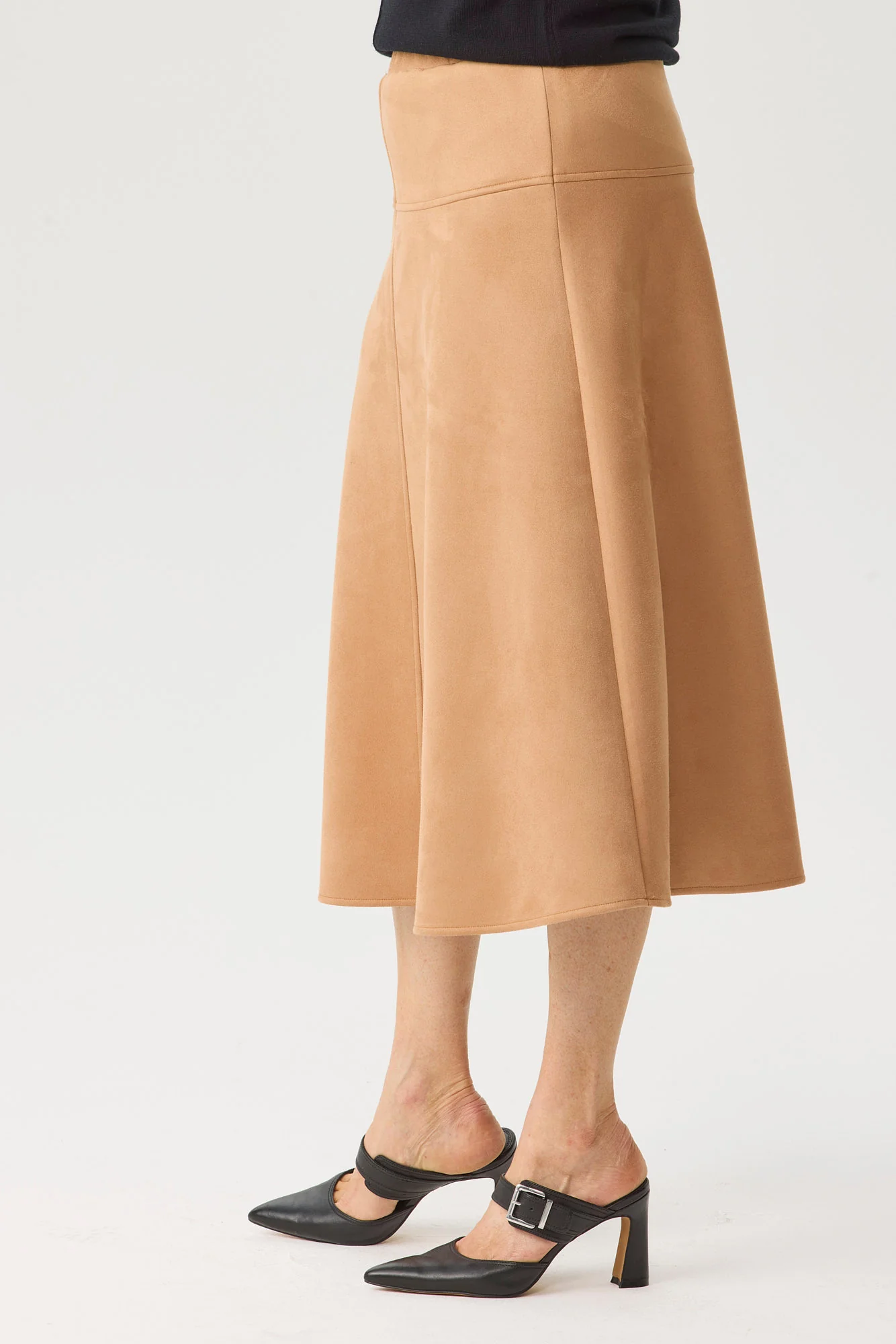 Horizon Faux Suede Skirt - Image 3