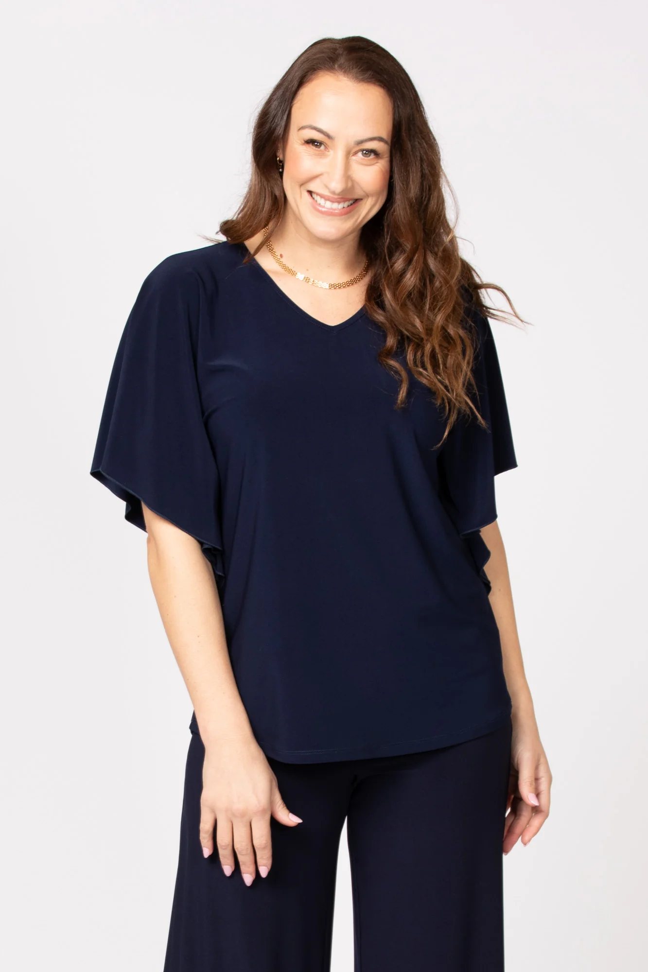 Hush Flutter Sleeve Top - Image 2