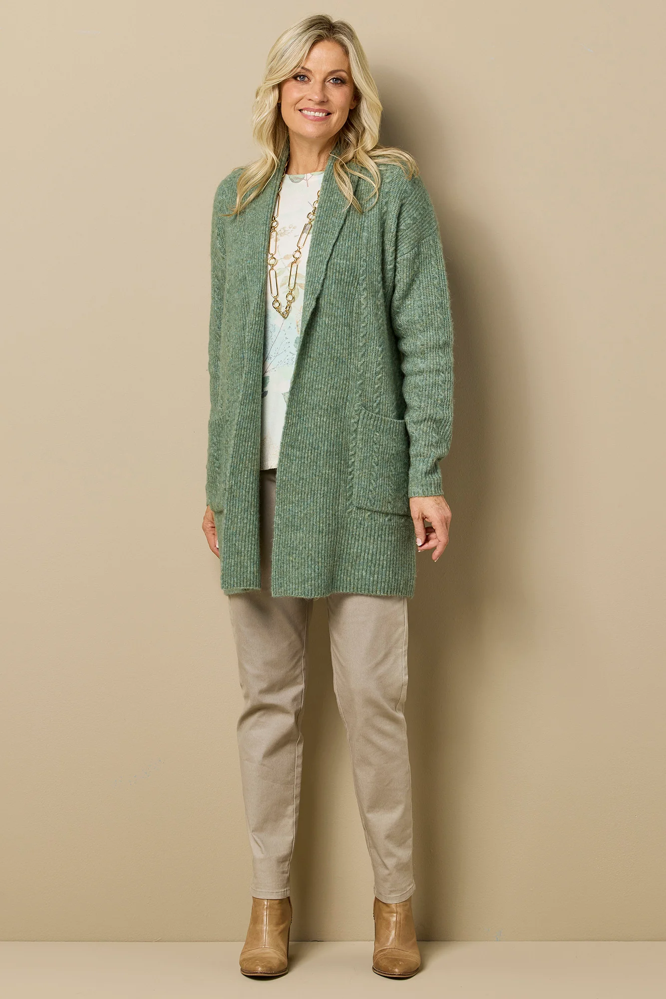 Johnny Longline Cardigan - Image 2
