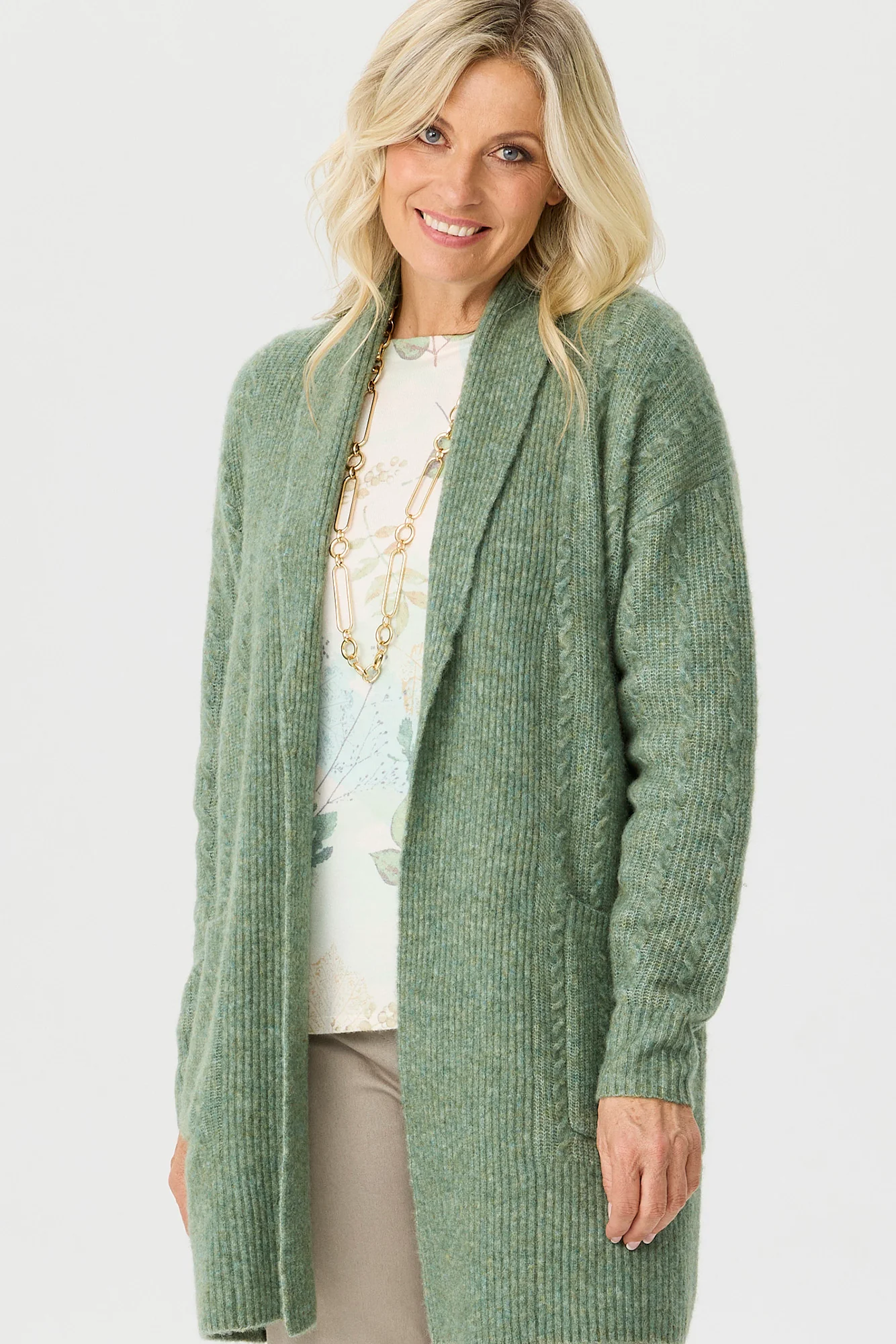 Johnny Longline Cardigan - Image 3