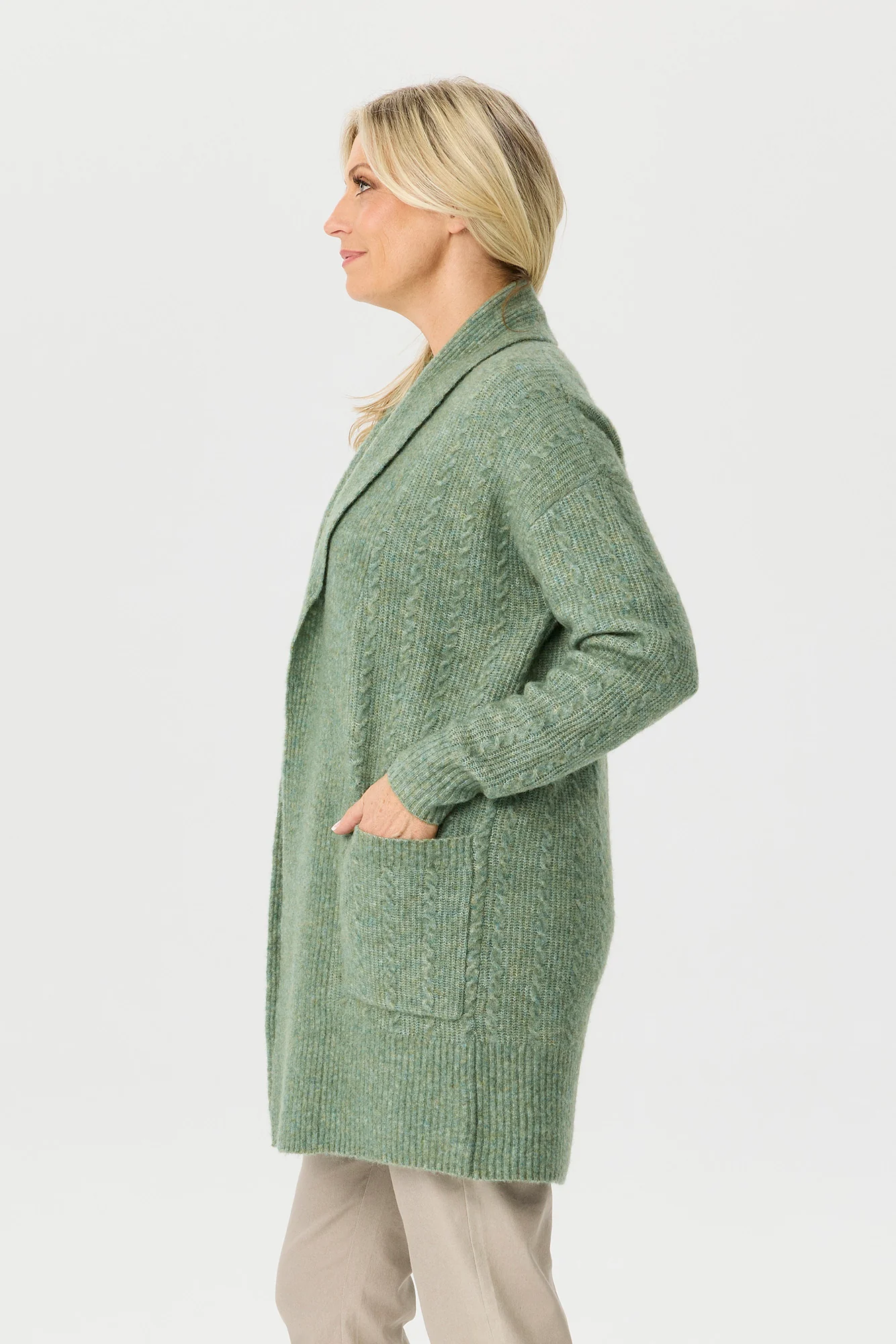 Johnny Longline Cardigan - Image 4