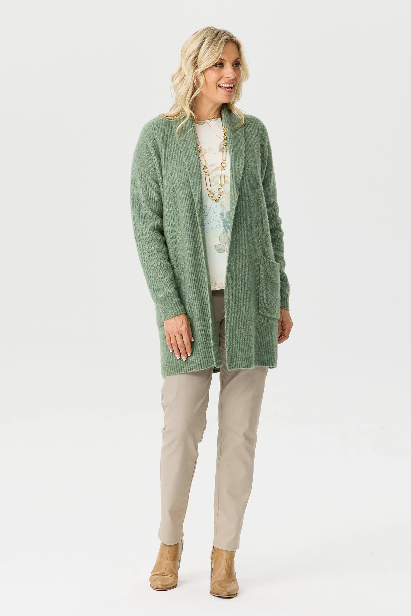 Johnny Longline Cardigan - Image 6