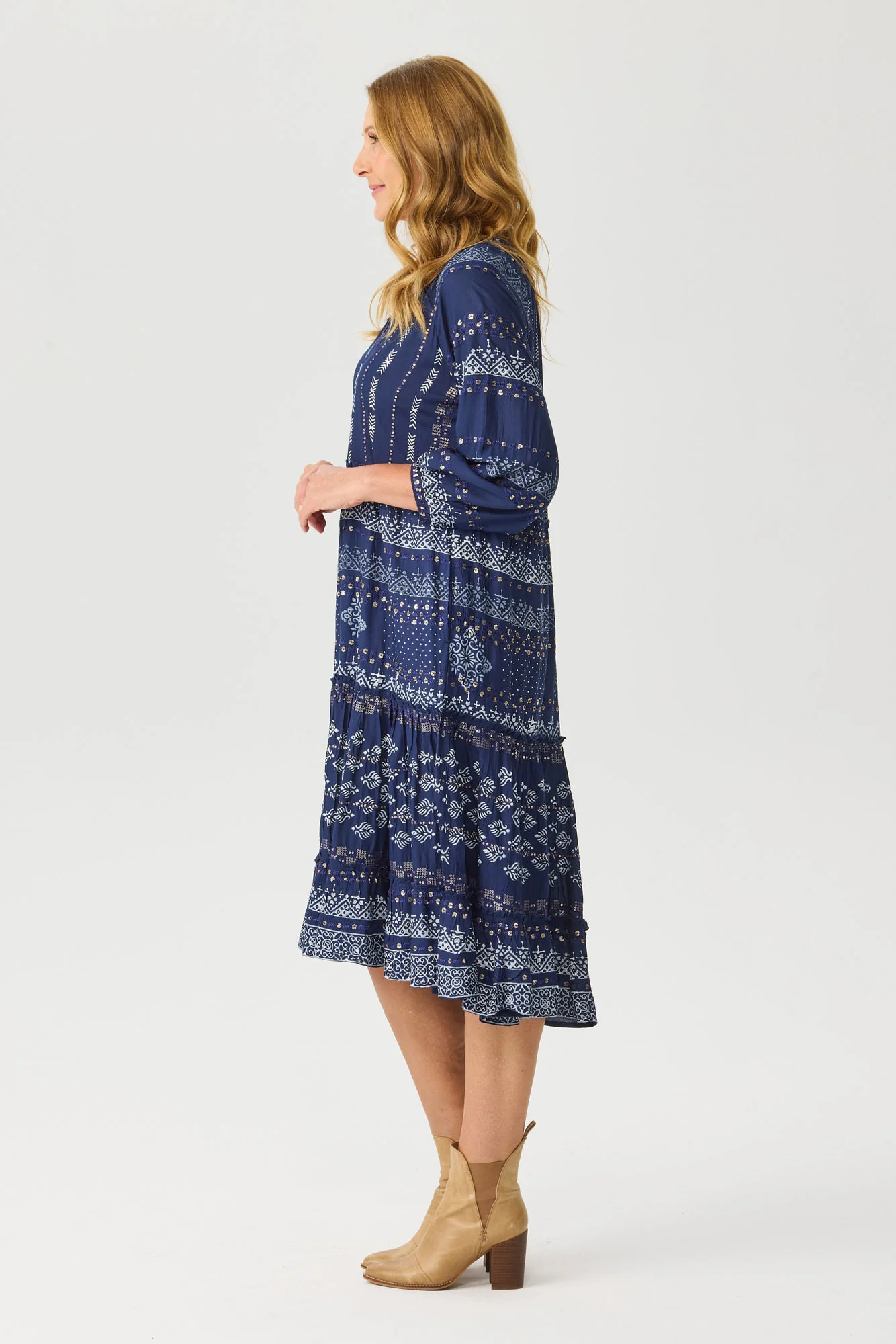 Kattan Beaded Midi Dress - Image 6
