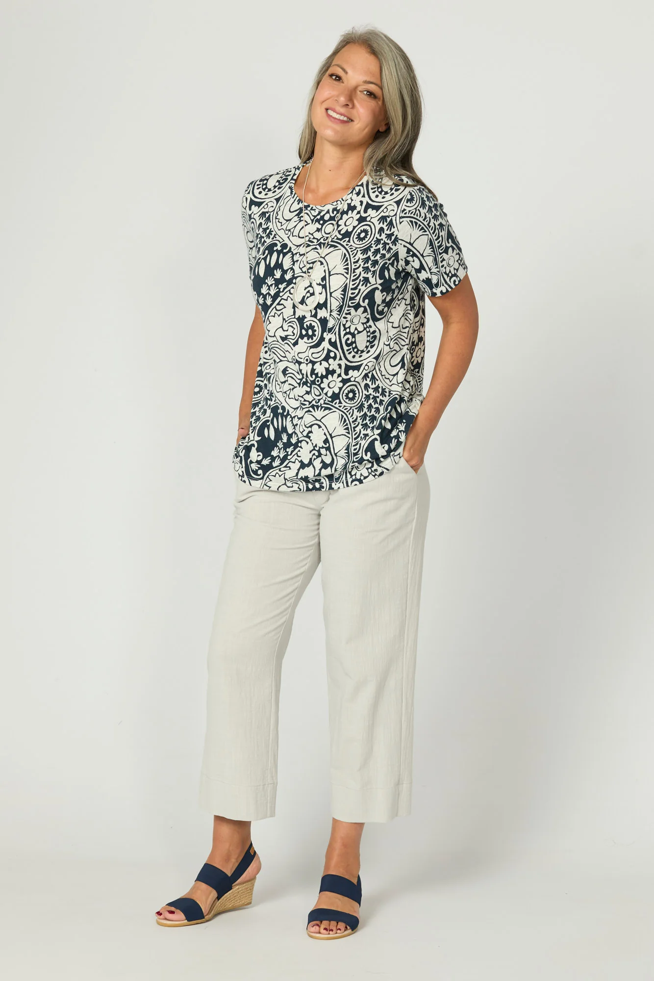 Kent Short Sleeve Print Tee - Image 2