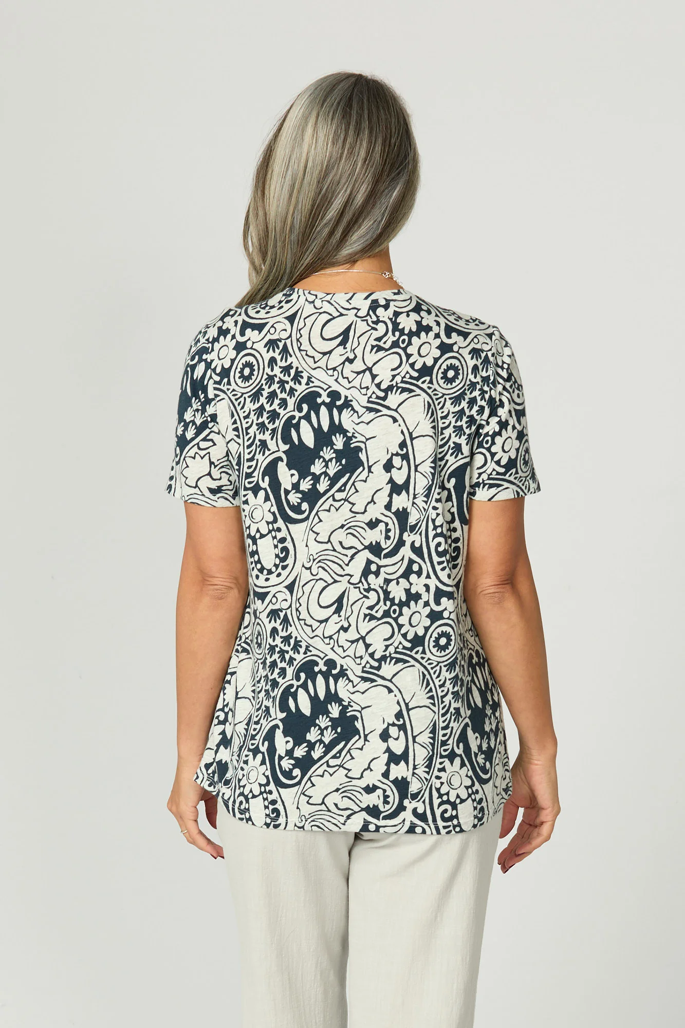 Kent Short Sleeve Print Tee - Image 5