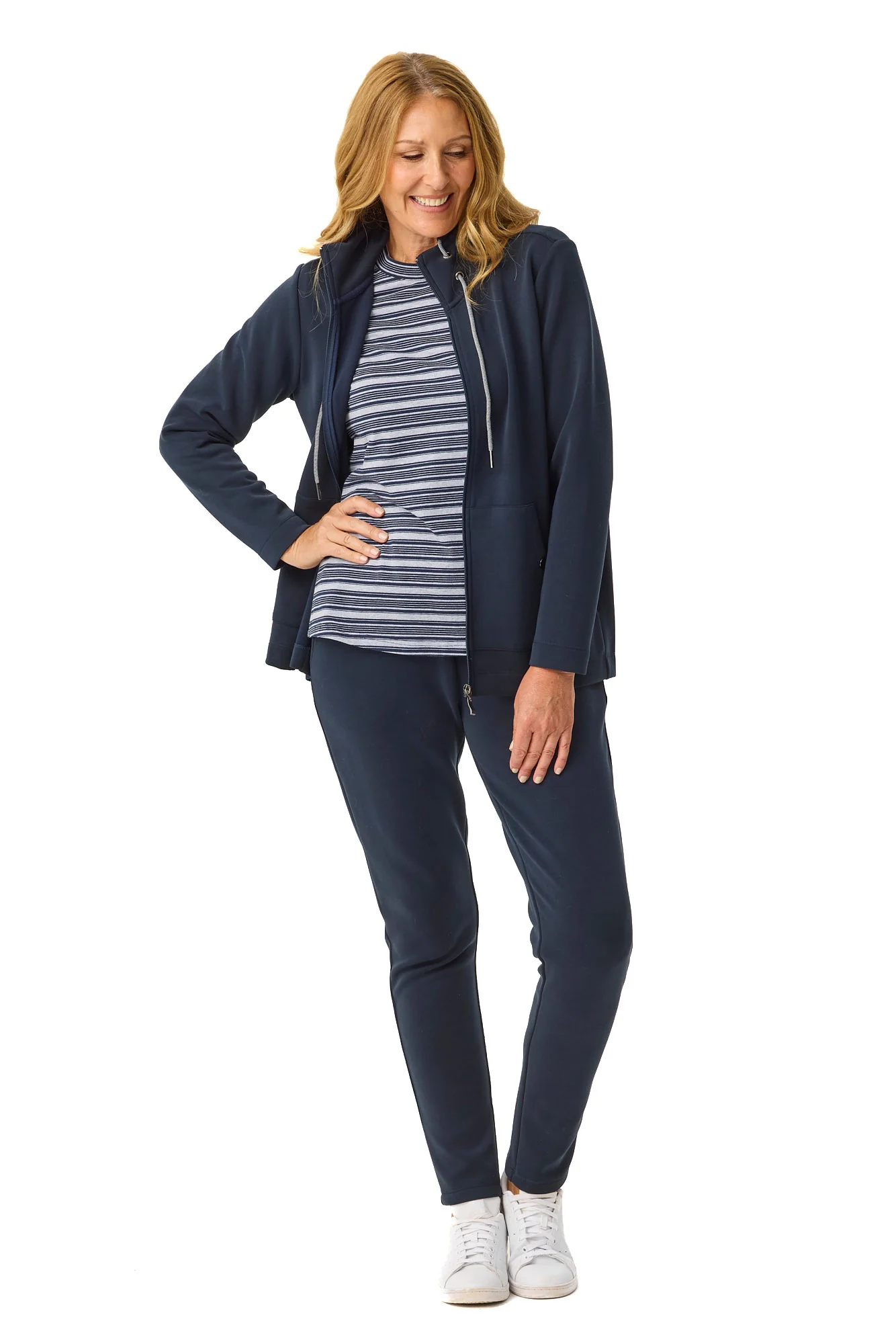 Kit Stripe Long Sleeve Top - Image 4
