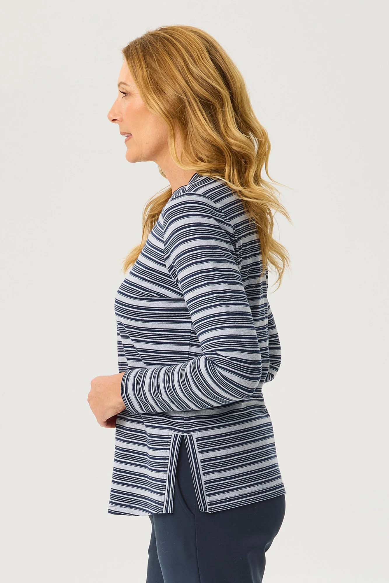Kit Stripe Long Sleeve Top - Image 5