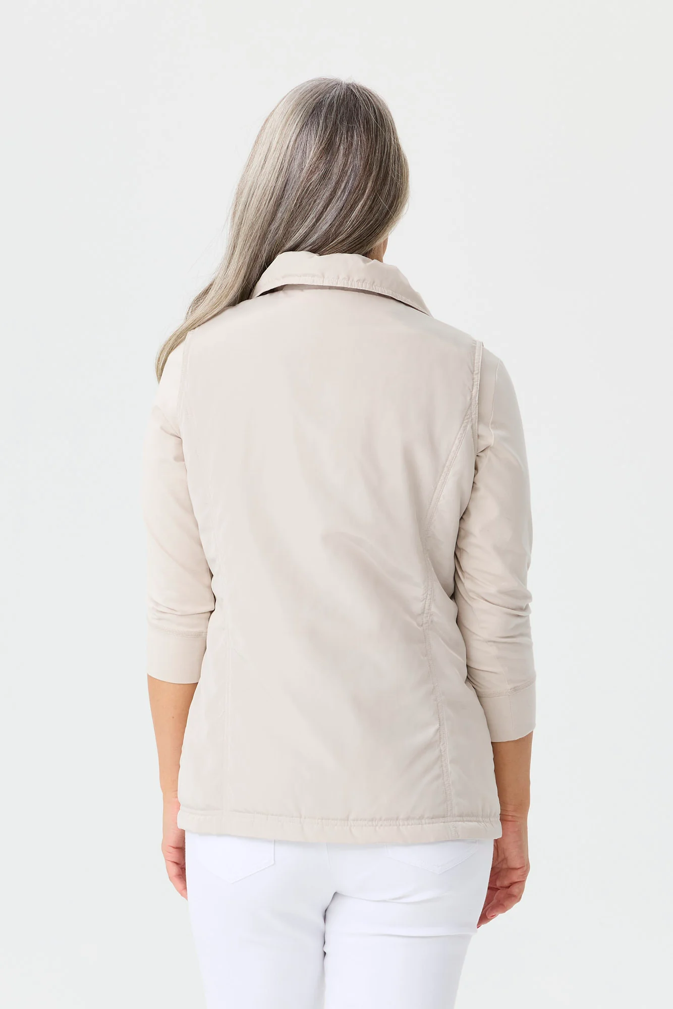 Lakeshore Zip Up Ruched Vest - Image 5
