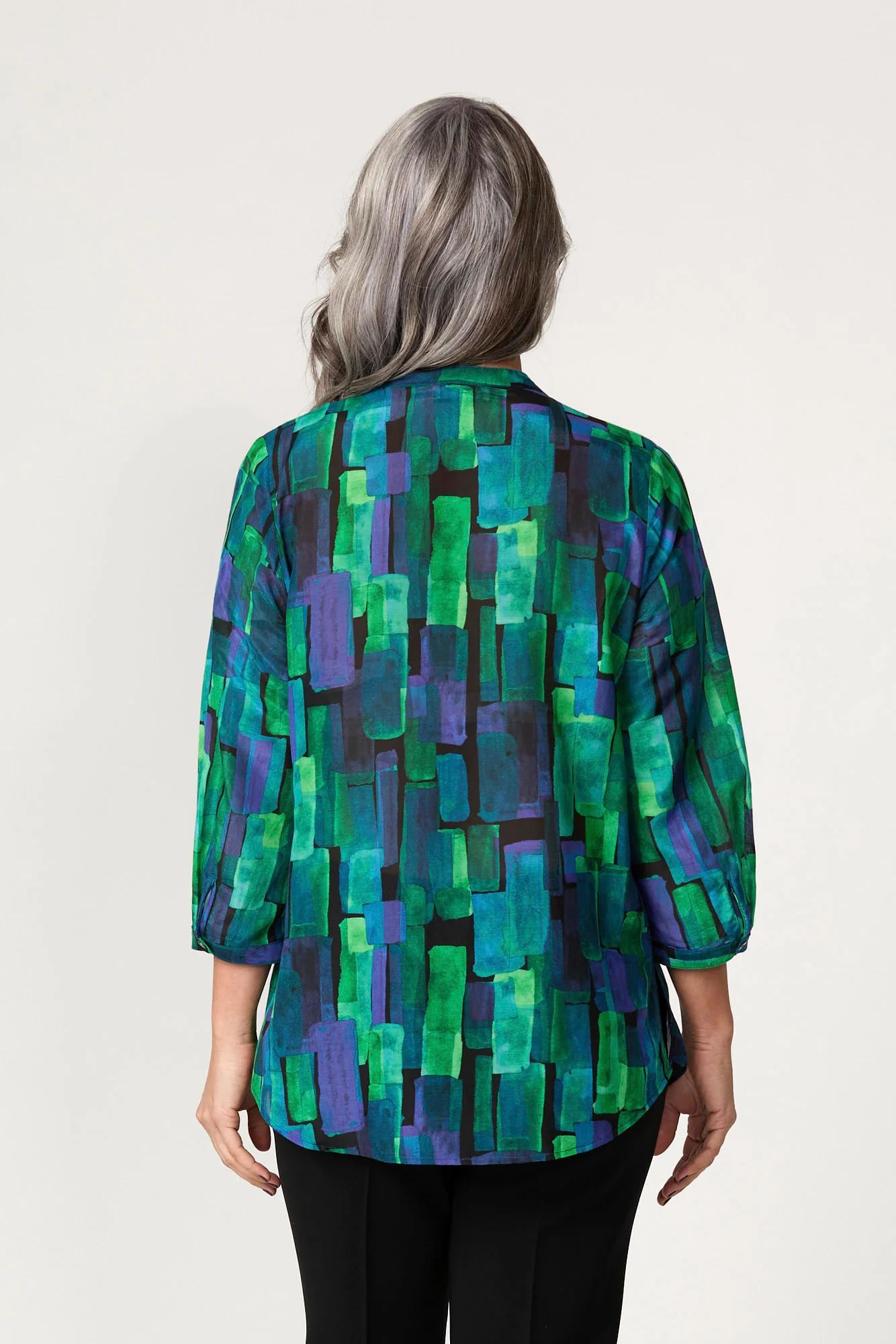Lark Pintuck Front 3/4 Sv Shirt - Image 5