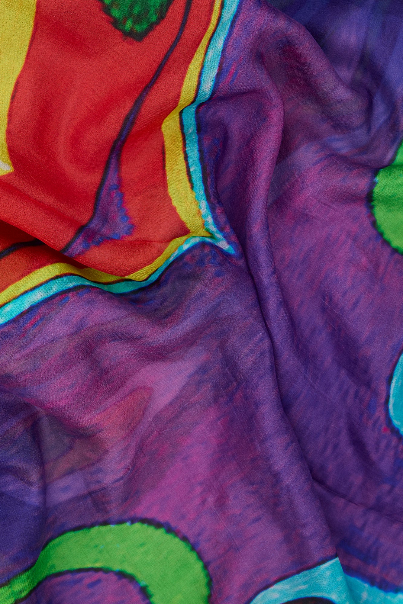 Layney Silk Scarf - Image 3