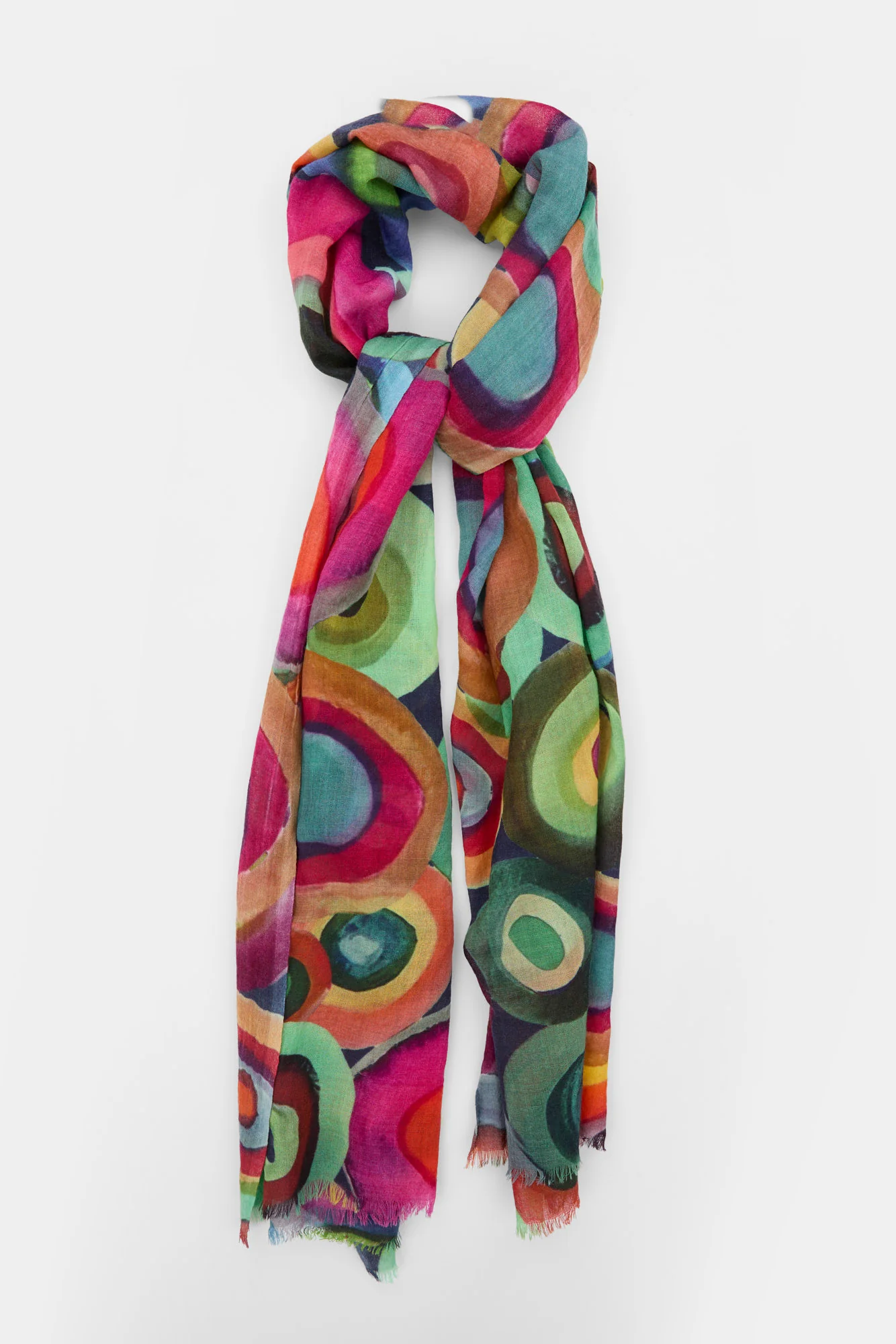 Leandra Wool Silk Scarf