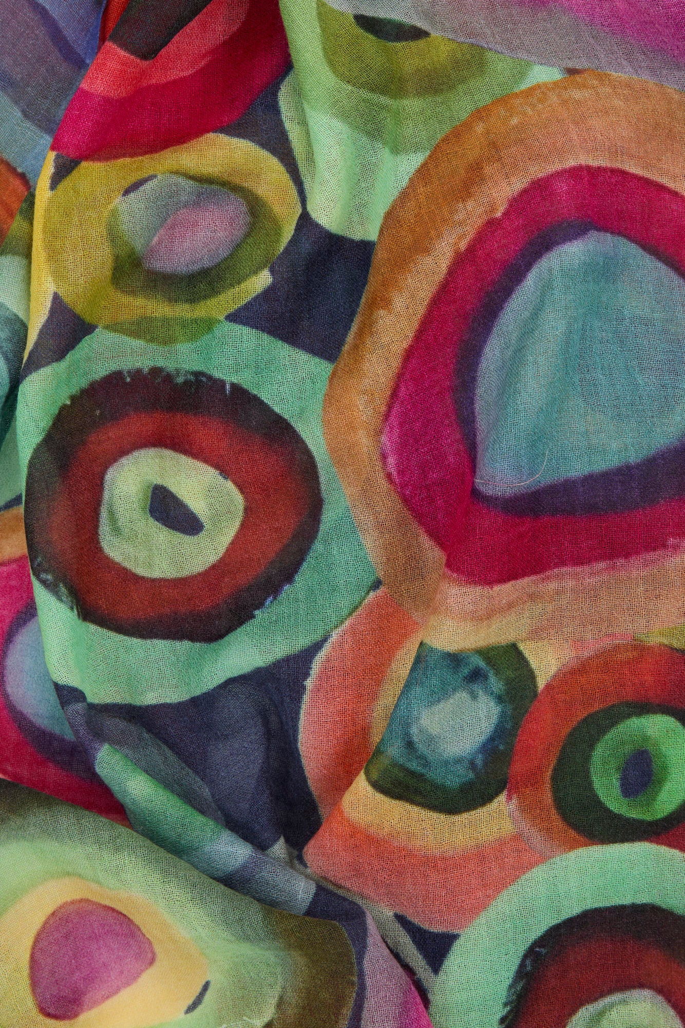 Leandra Wool Silk Scarf - Image 3