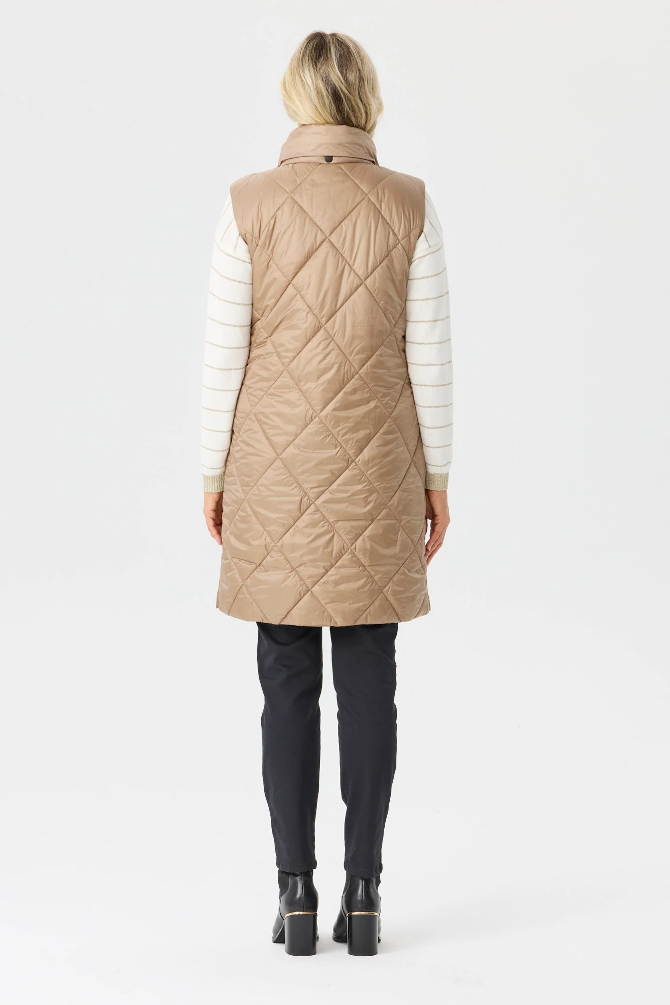 Lido Longline Puffer Vest - Image 5