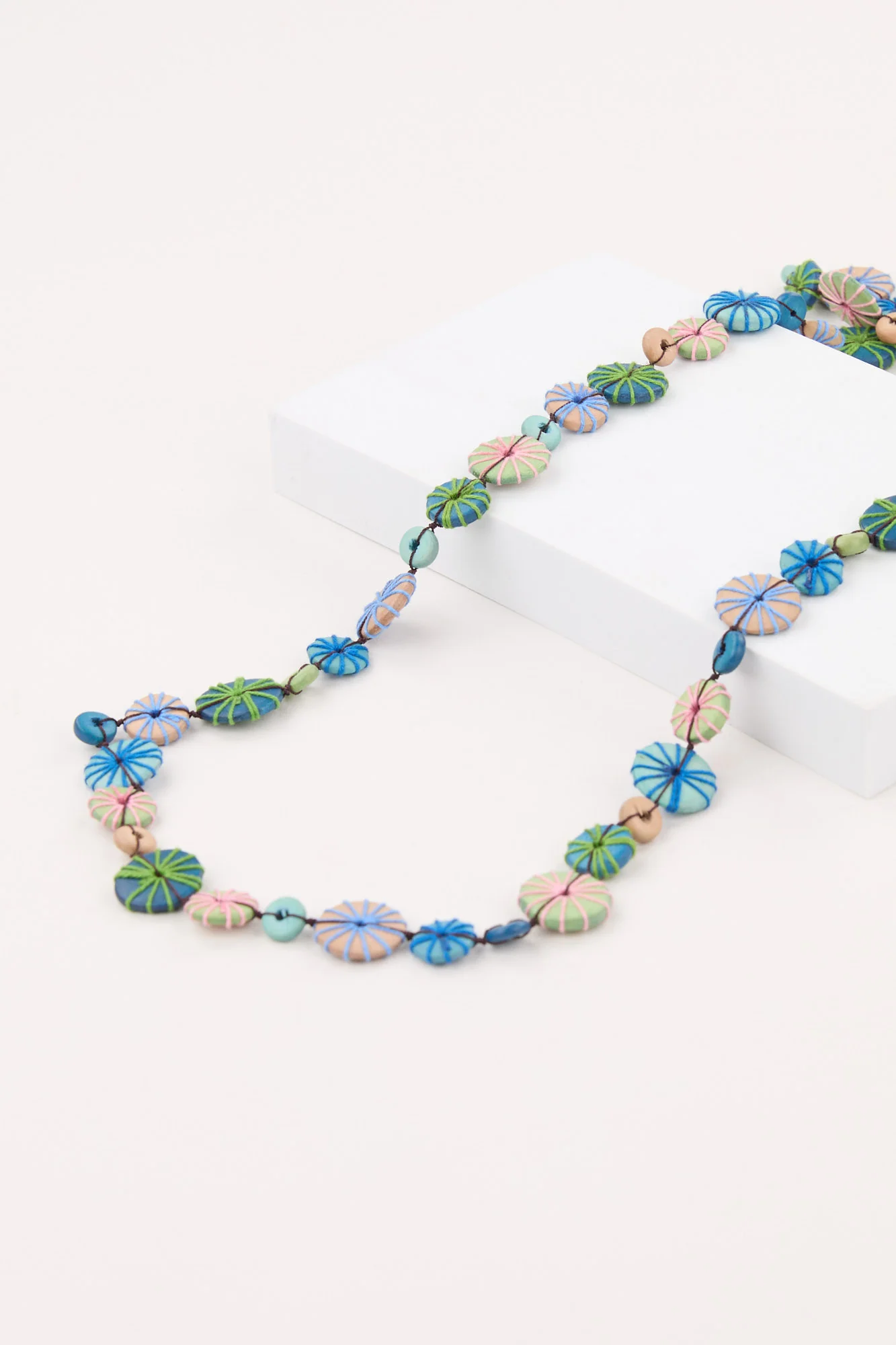 Lucille Wooden Necklace