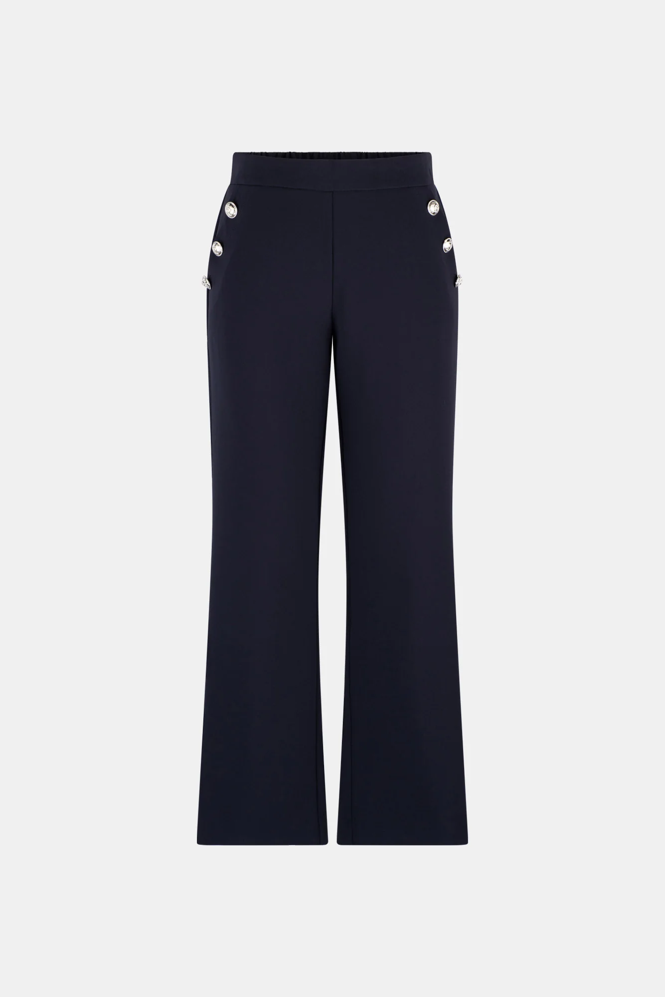 Mara Button Wide Leg Long Pant