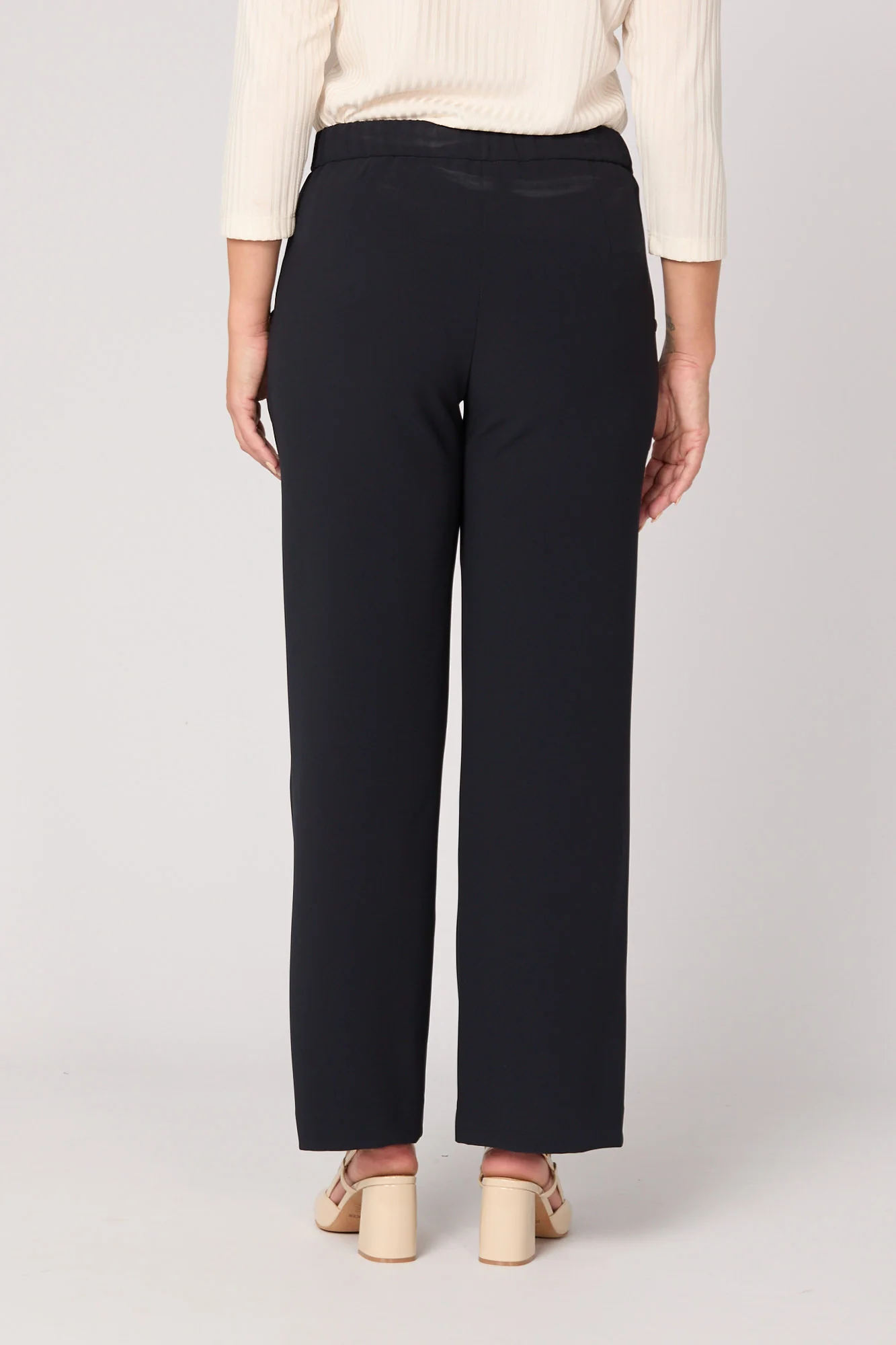 Mara Button Wide Leg Long Pant - Image 2