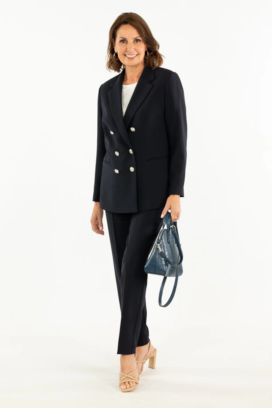 Mara Zip Front Slim Leg Pant - Image 3