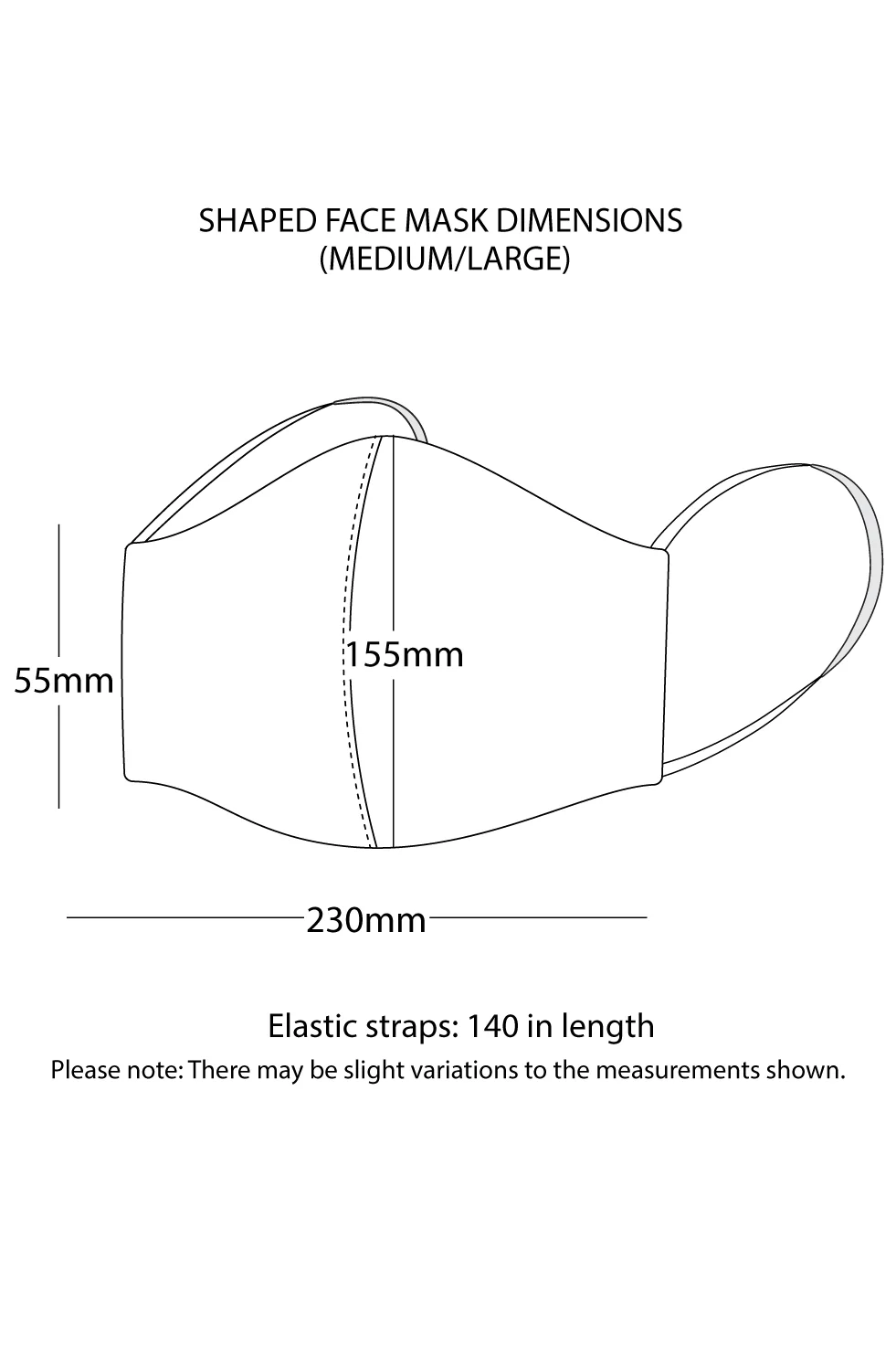 Mondo 3 Ply Mask With Toggle - Image 4