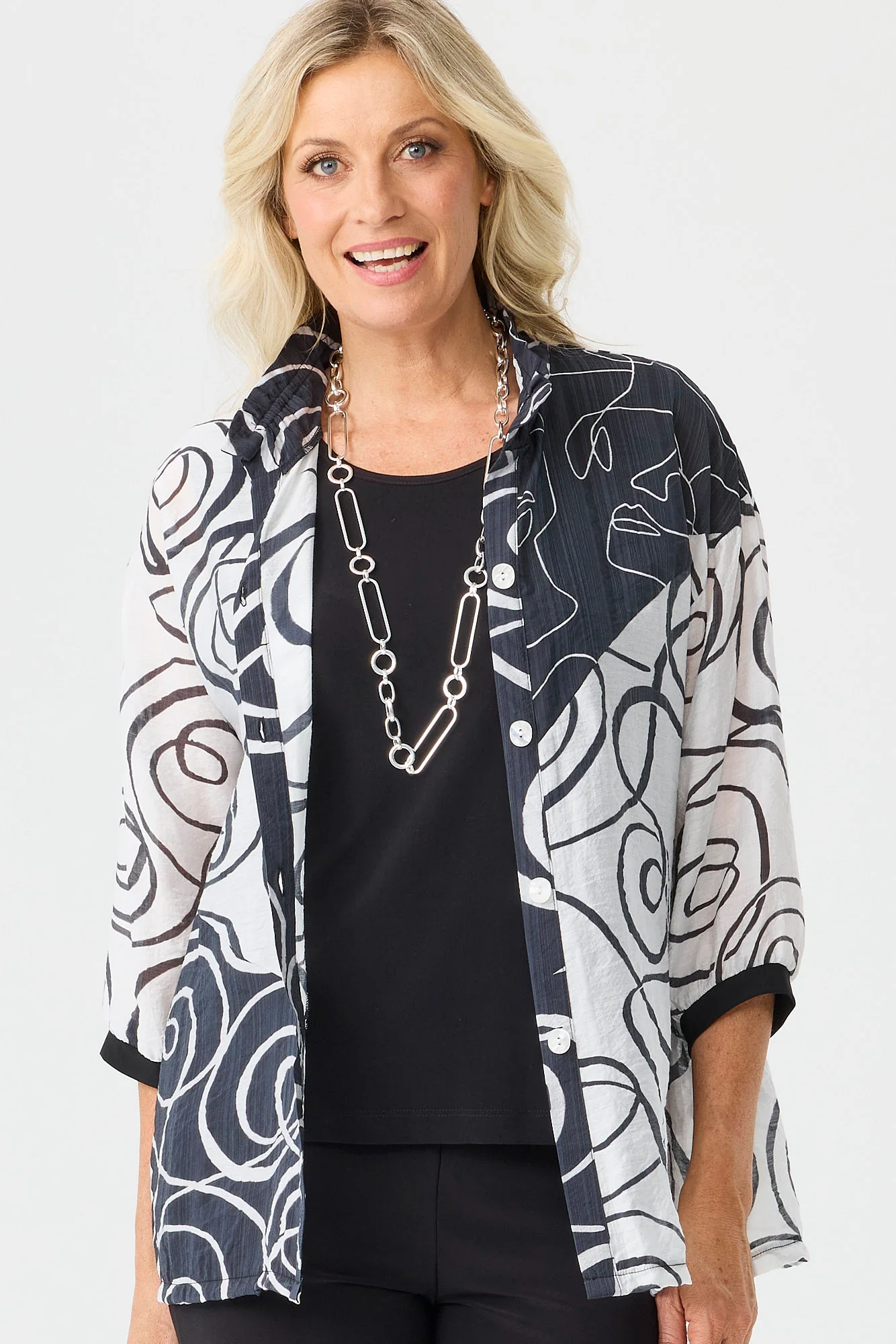 Mondo 3/4 Sleeve Shirt - Image 3