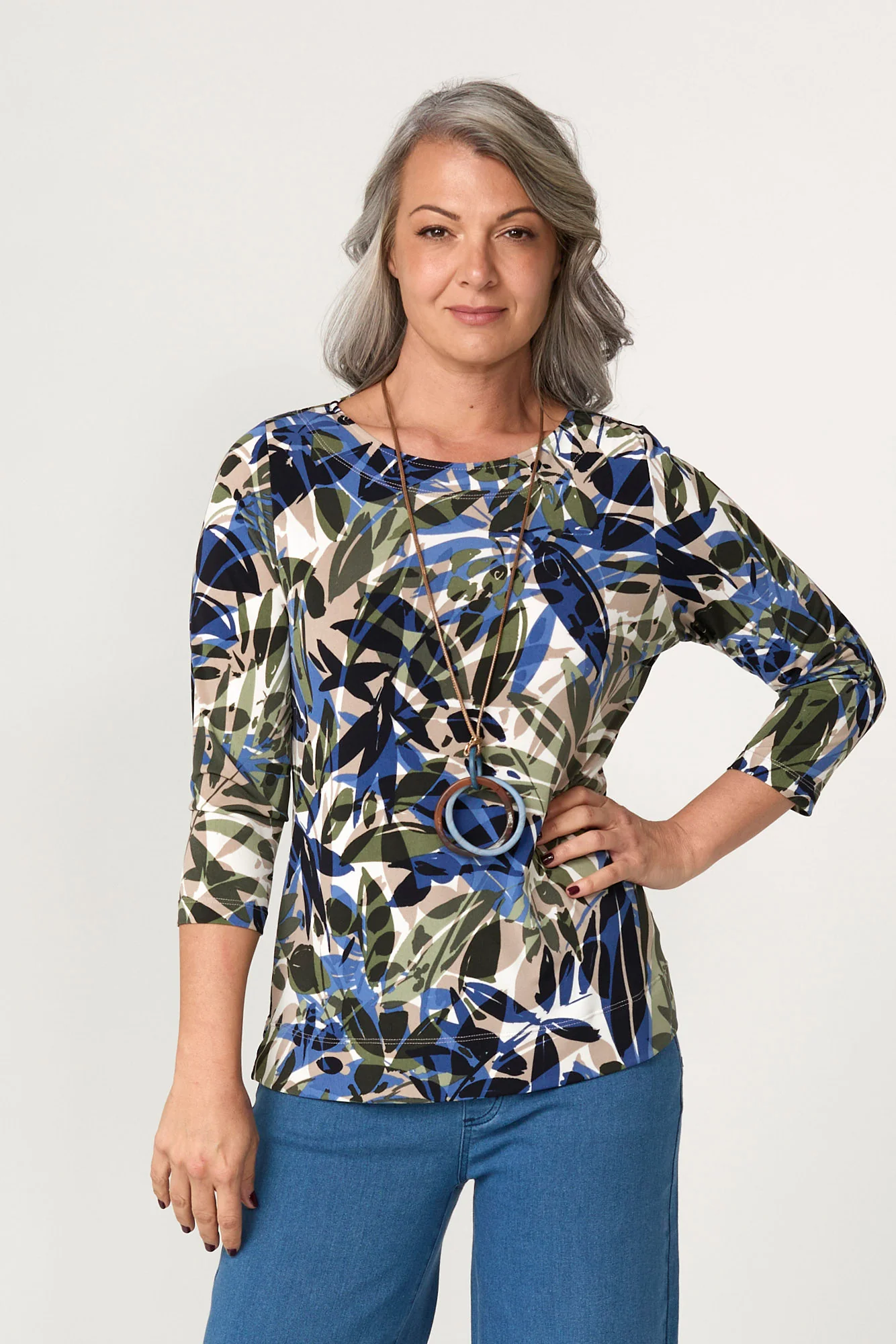 Monset 3/4 Sleeve Tee