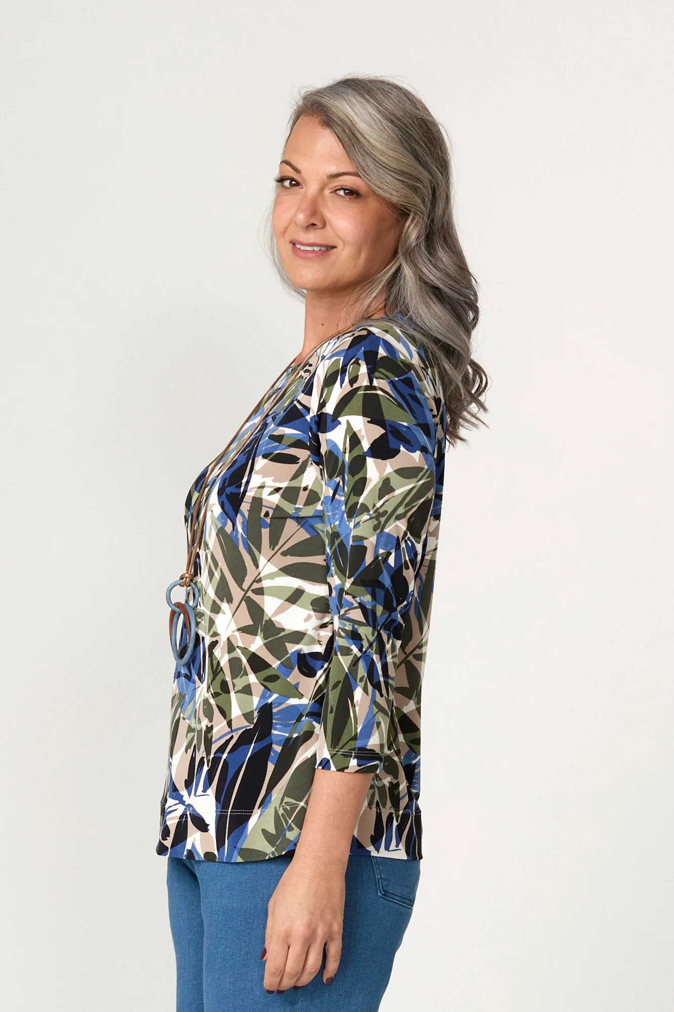 Monset 3/4 Sleeve Tee - Image 4