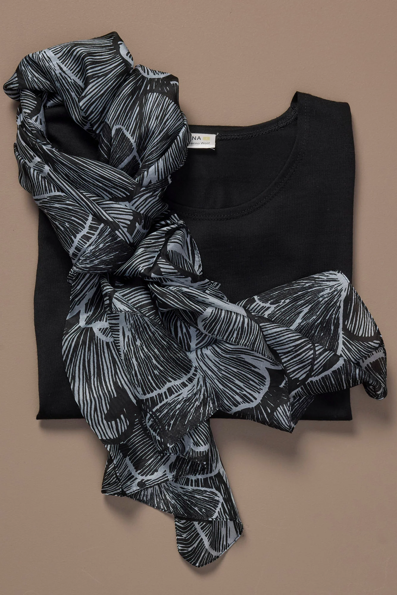 Noelia Silk Scarf - Image 2