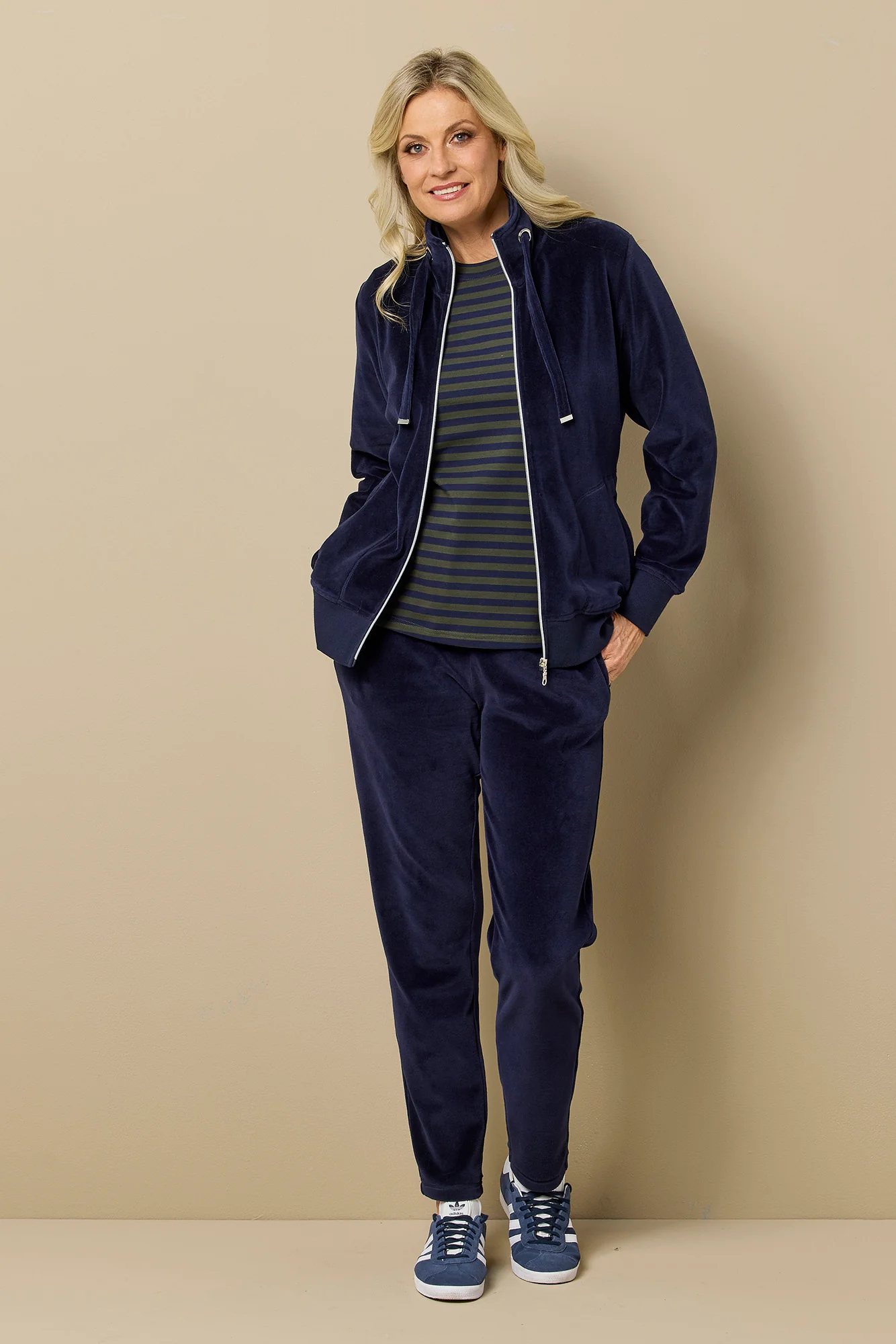 Oslo Long Sleeve Stripe Top - Image 8