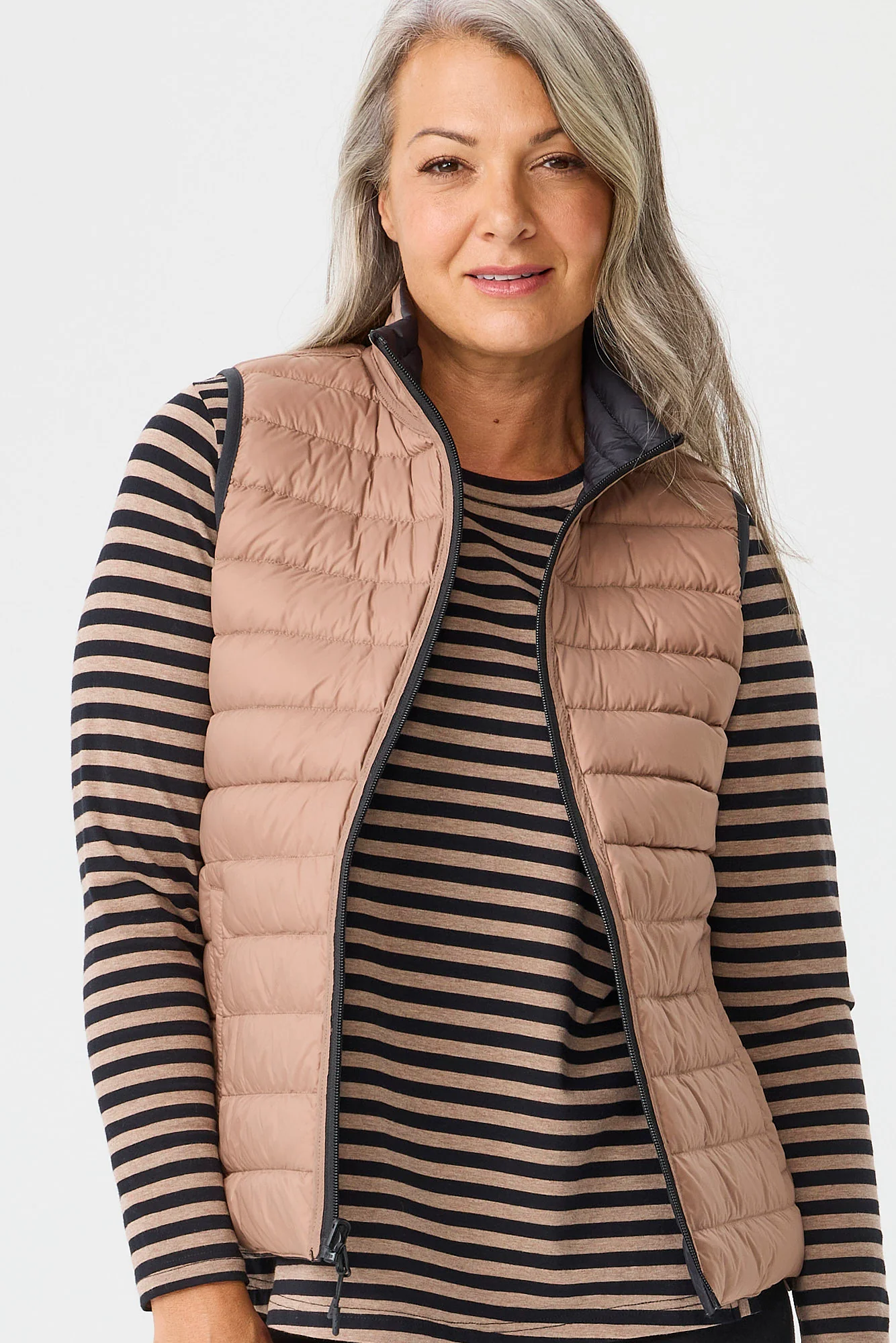Outdoors Reversible Down Vest - Image 3