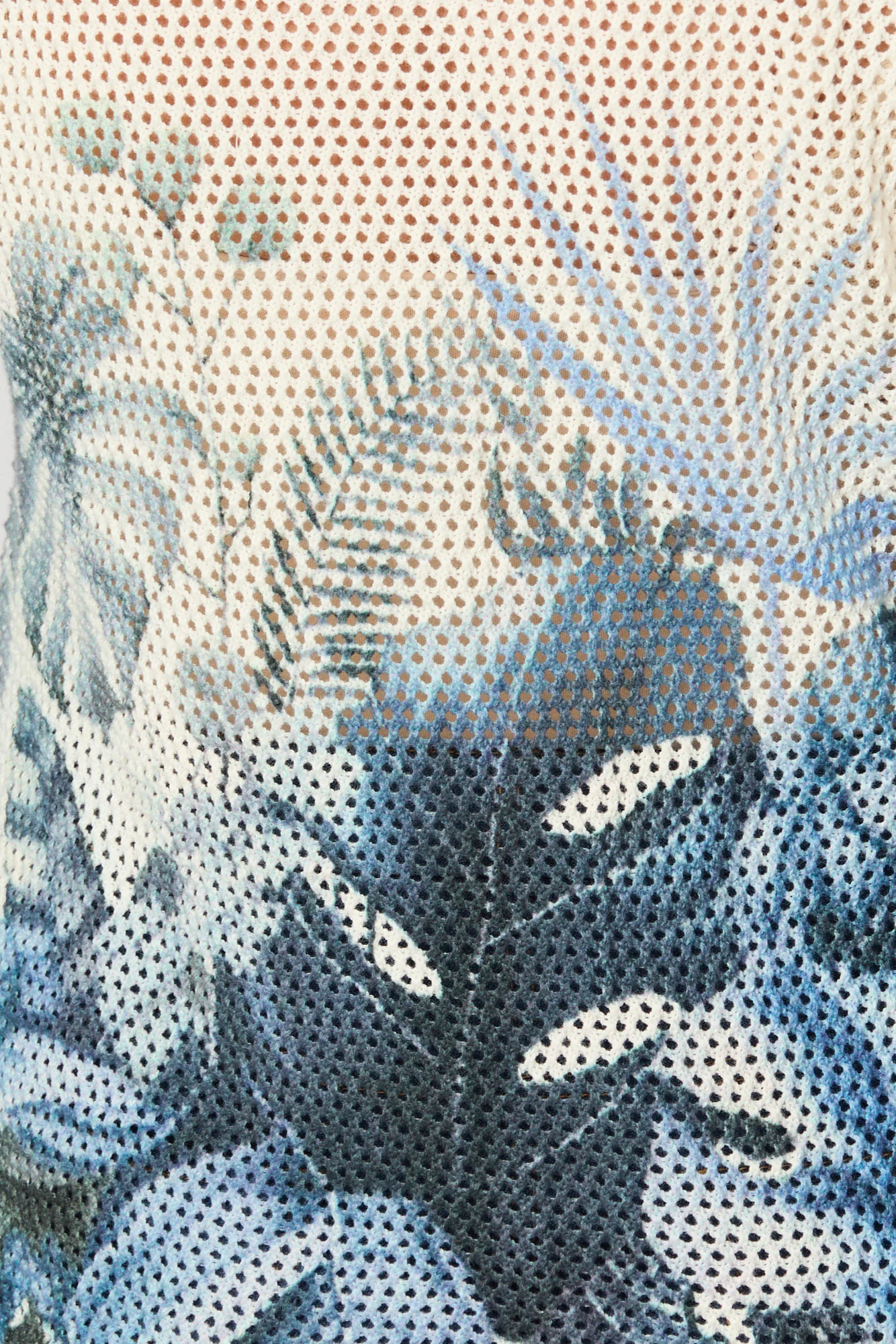 Palm Print 3/4 Sleeve Sweater - Image 6