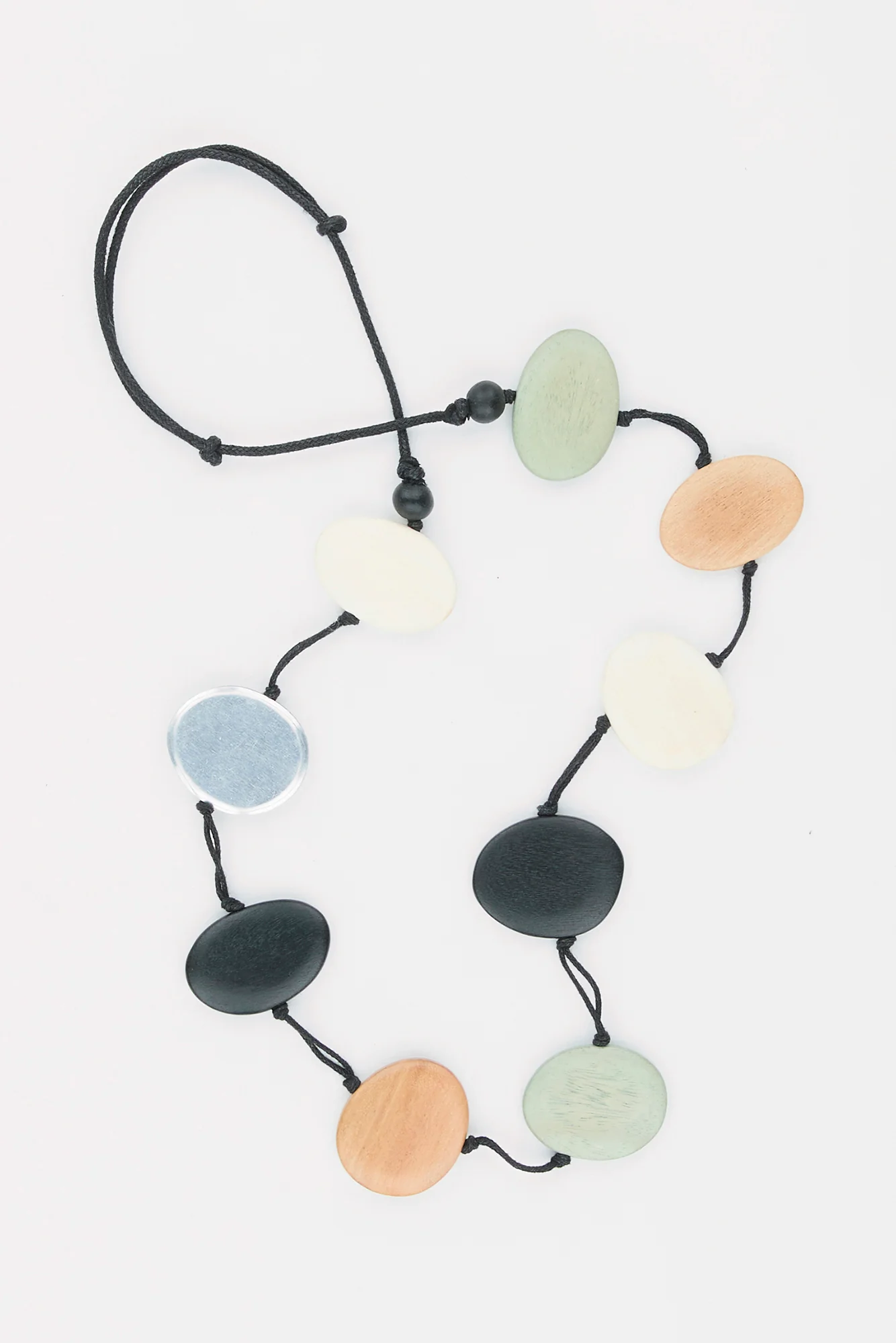 Paloma Wooden Necklace - Image 2