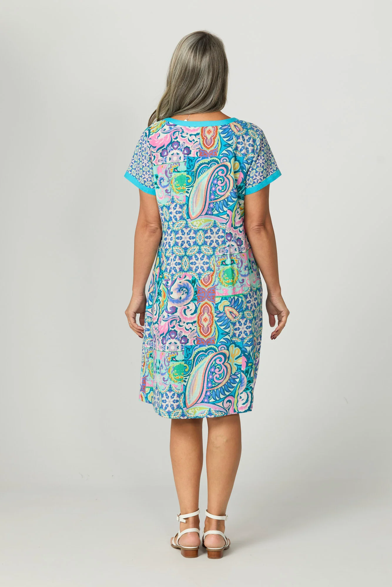 Patch Pocket Shift Dress - Image 5